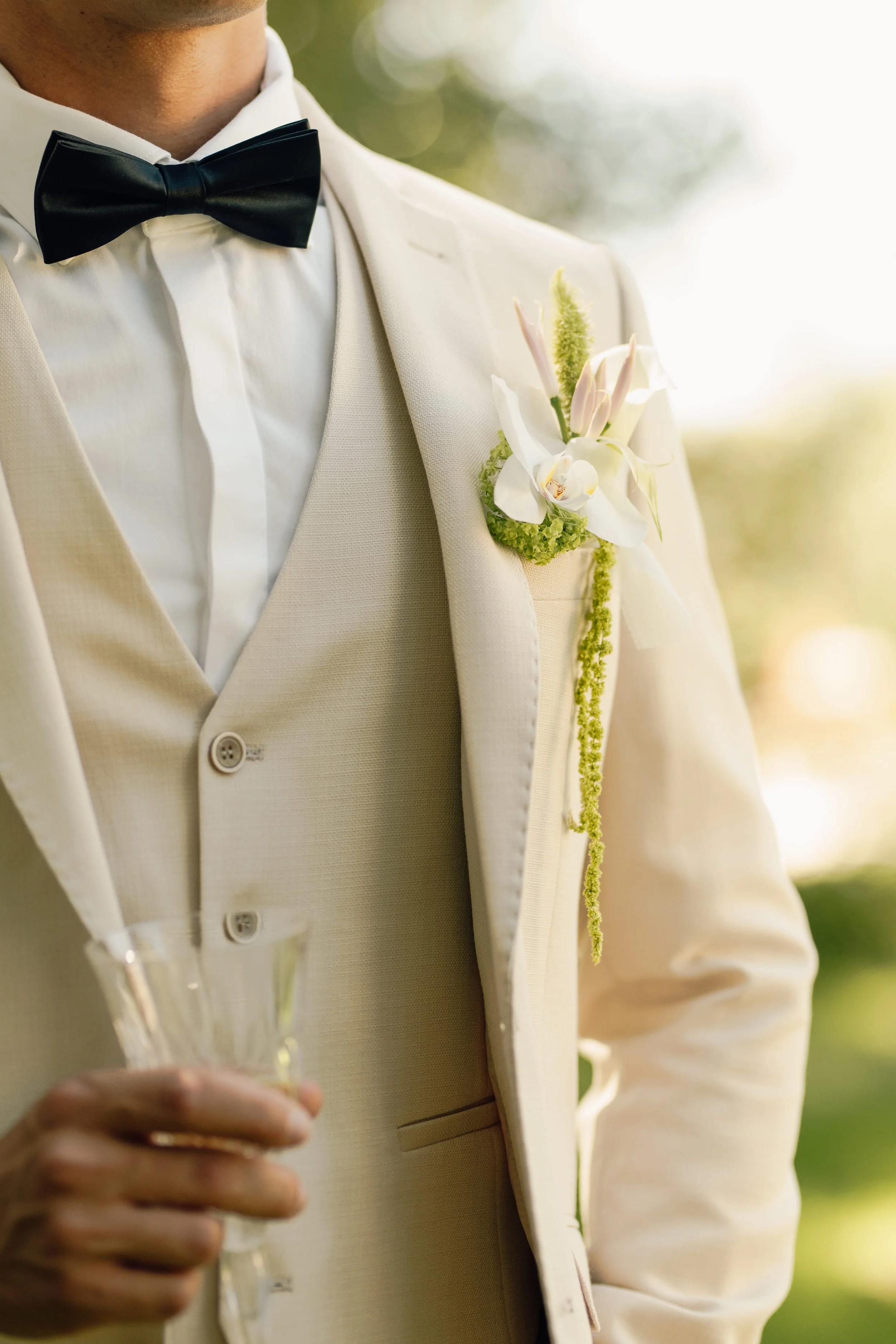 Boutonnière marié