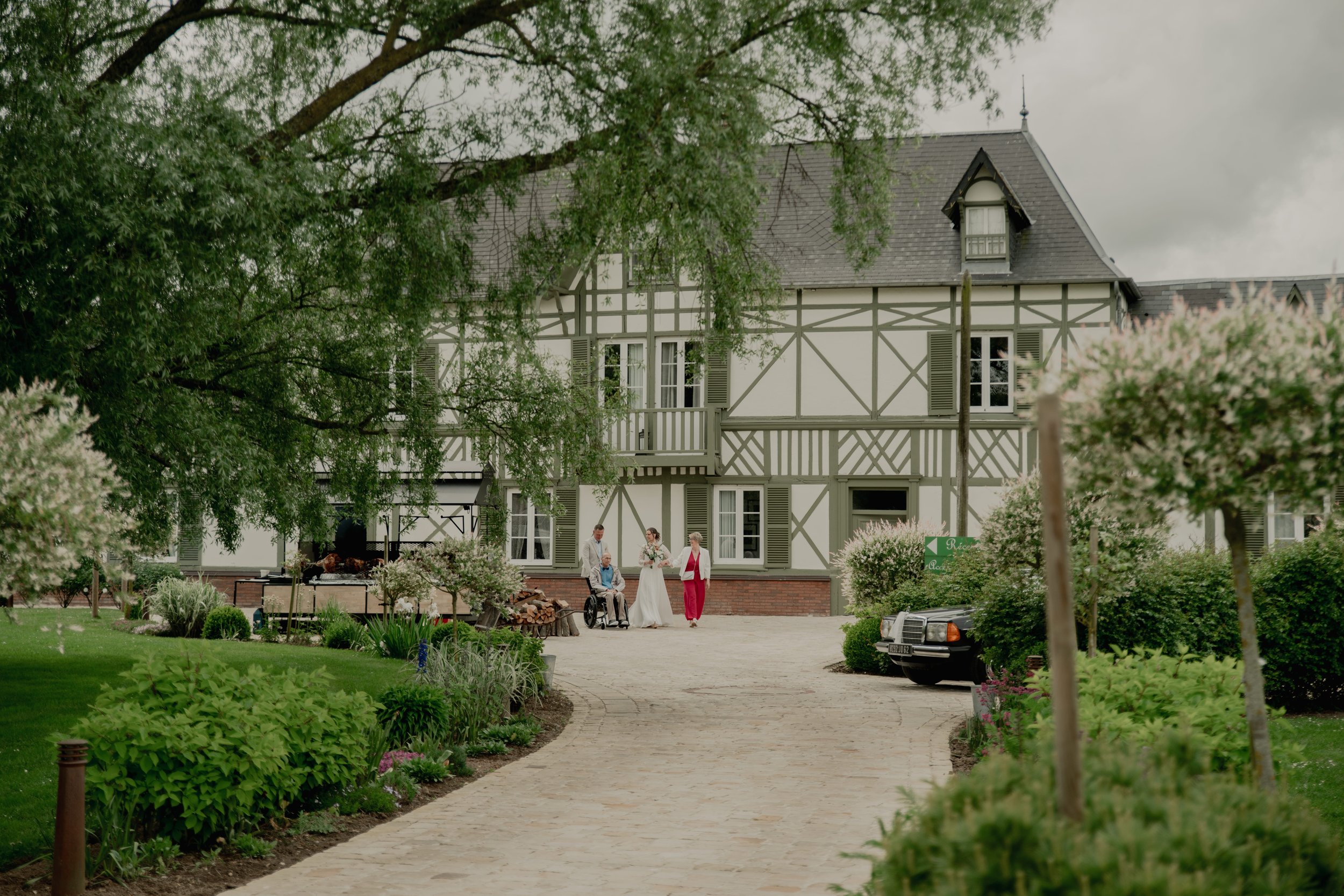 Photographe mariage Manoir de Caulières