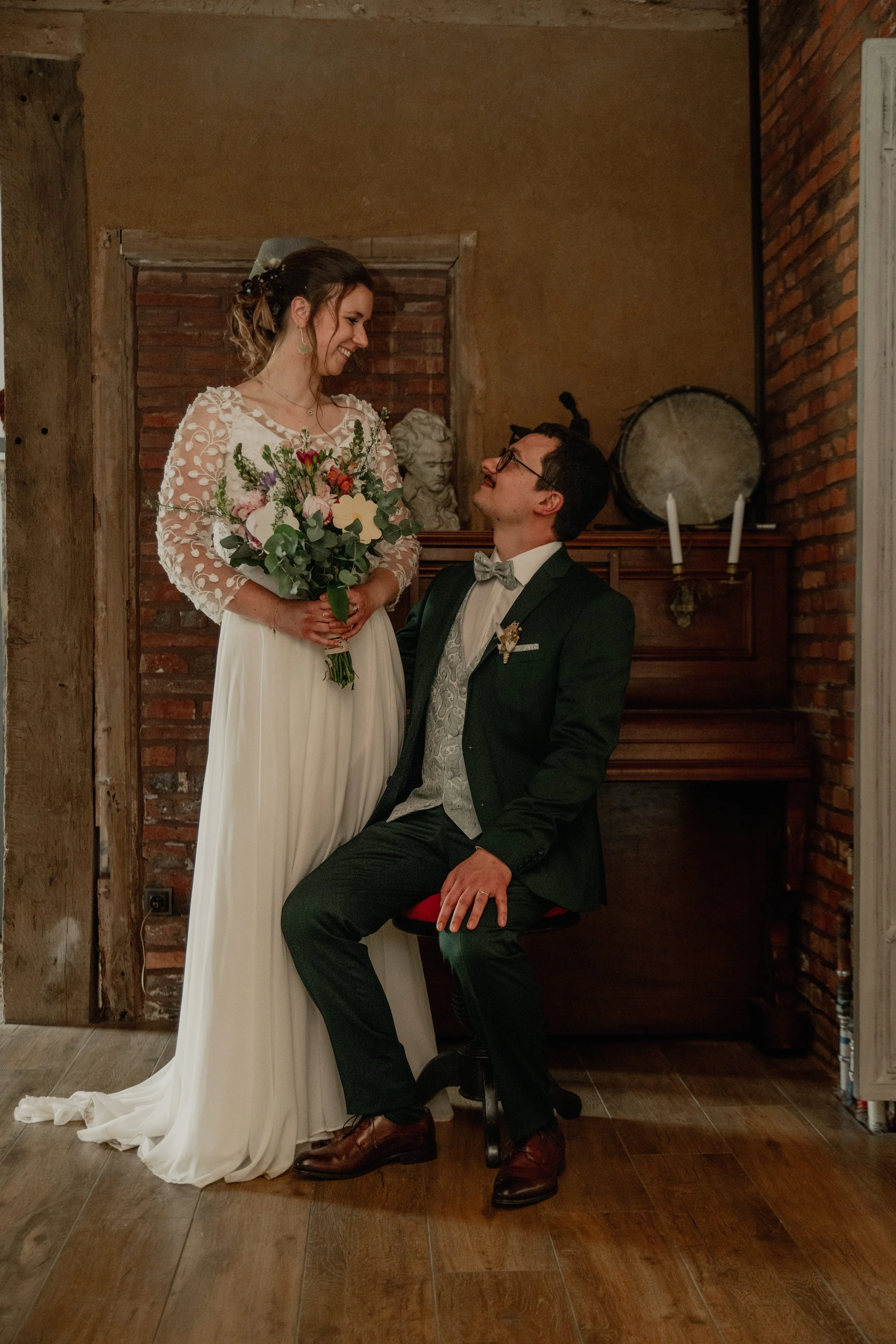 Photographe mariage Manoir de Caulières