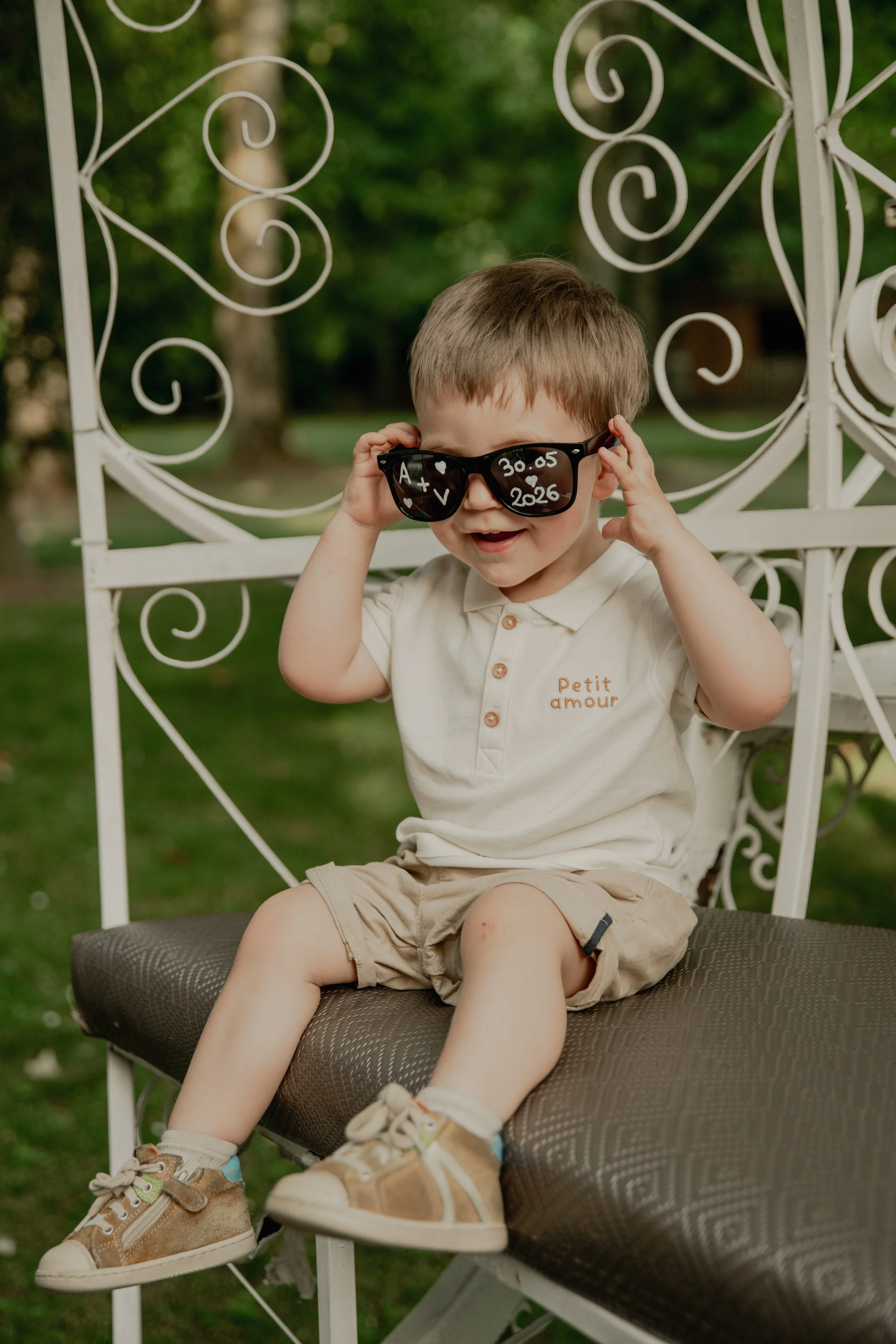 Photos lunettes mariage