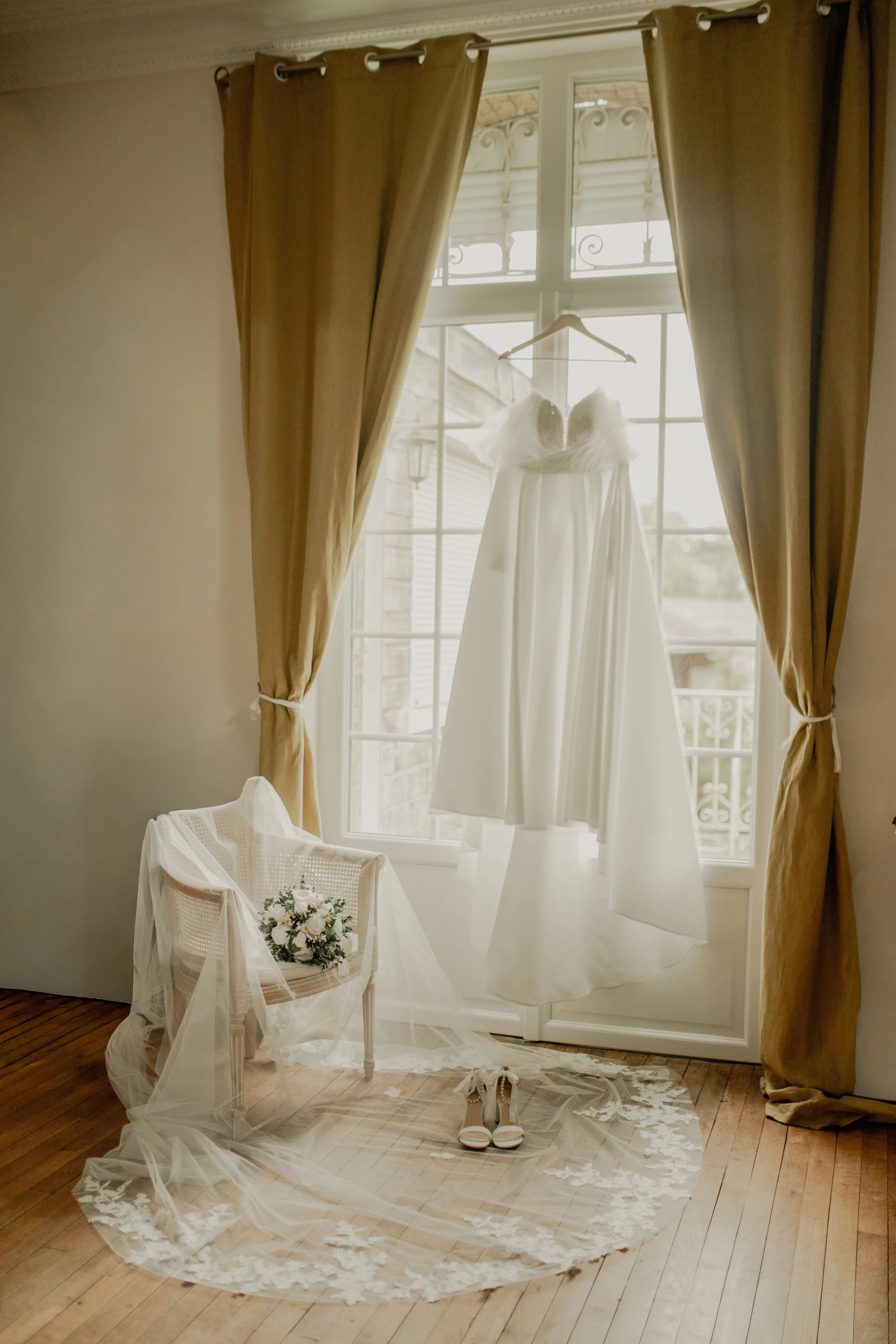 Détails de mariée 
