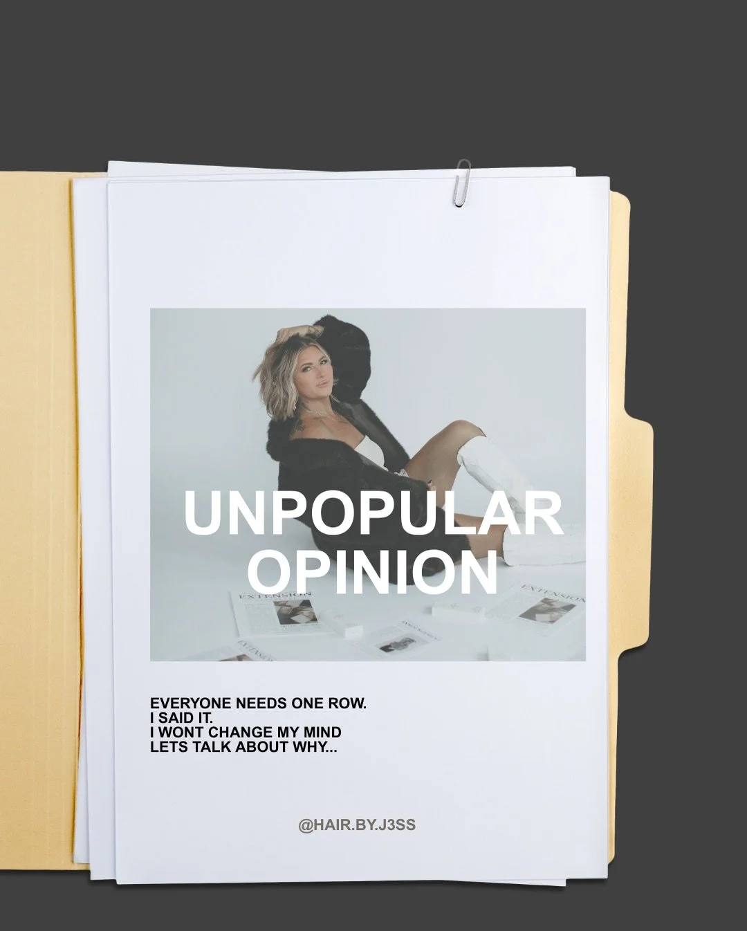 just call me Oprah - you need a row and YOU need a row.
I cannot tell you the amount of times my clients come walking in for their appointment and they look fabulous and just have a confidence about them that I had not seen before. My heart is full a