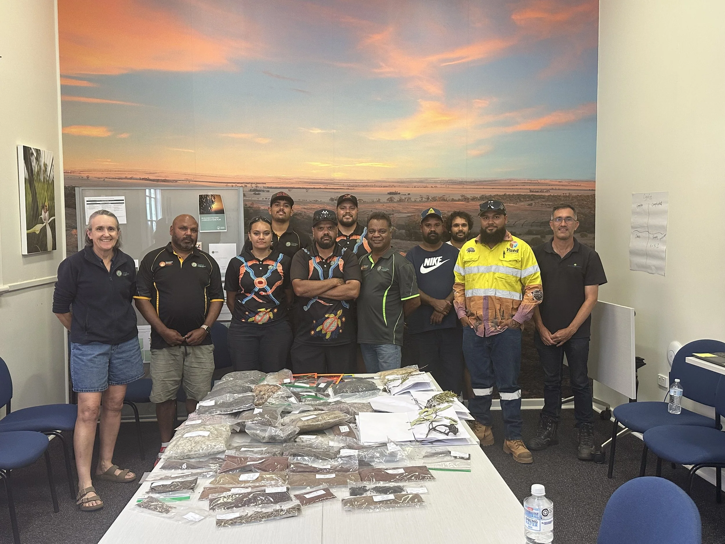 Revegetation Success: Rangers Finish Seed Collection Training
