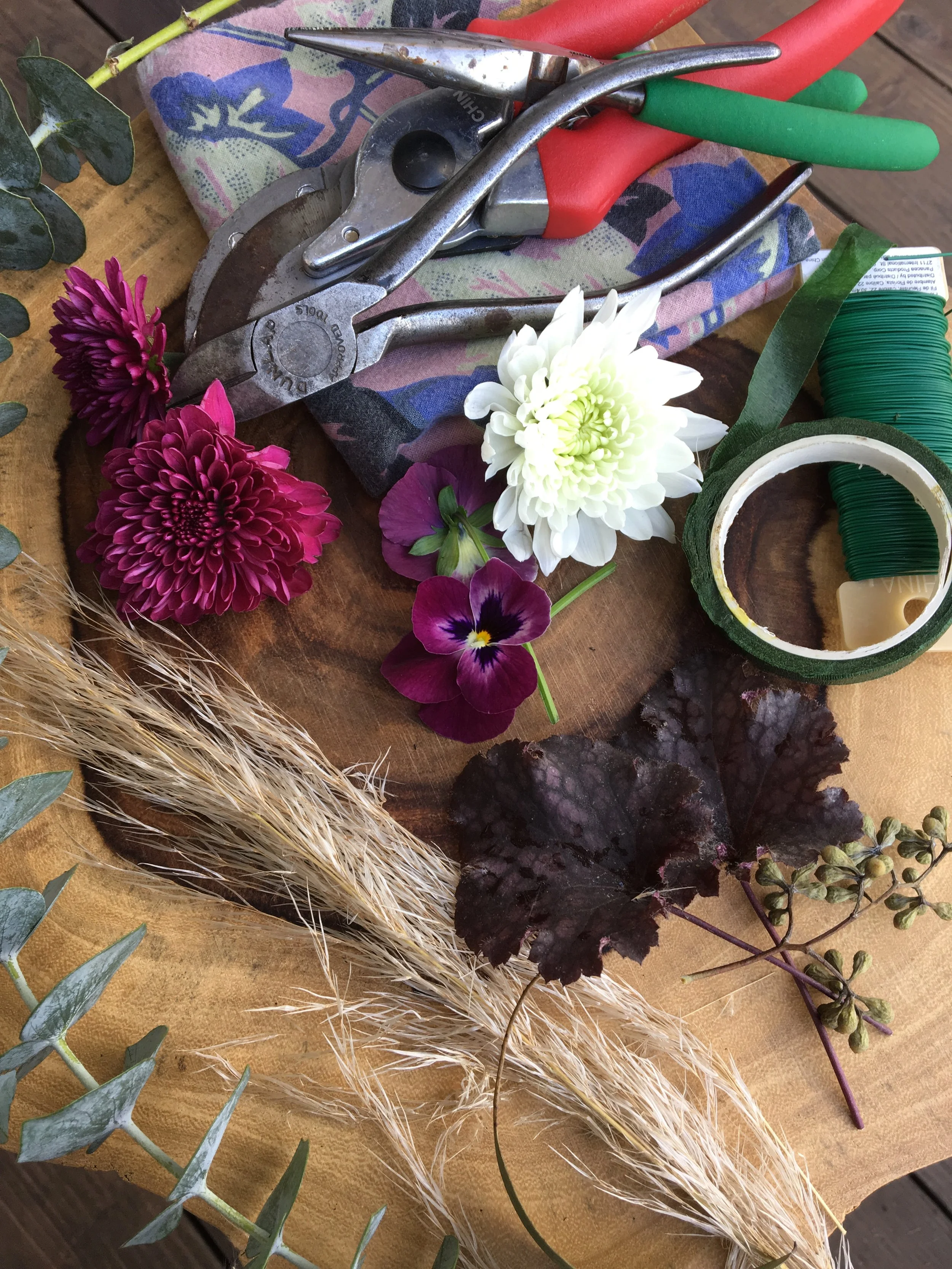 Floral Workshop in the Park (Lincoln Middle School Fundraiser)