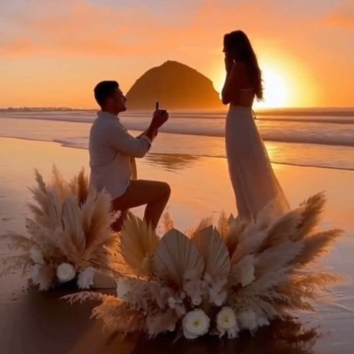 Wedding Proposal Florals