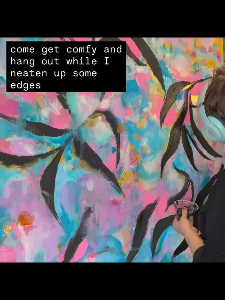 Vibes are 🫰🏻p&bull;a&bull;i&bull;n&bull;t&bull;e&bull;r&bull;l&bull;y🫰🏻
Stage 5000 of the process xx

Early interest/ enquiries please use contact form via my website- link in BIO x

#bristolartist #artistmum #neurodivergentartist #colours #expre