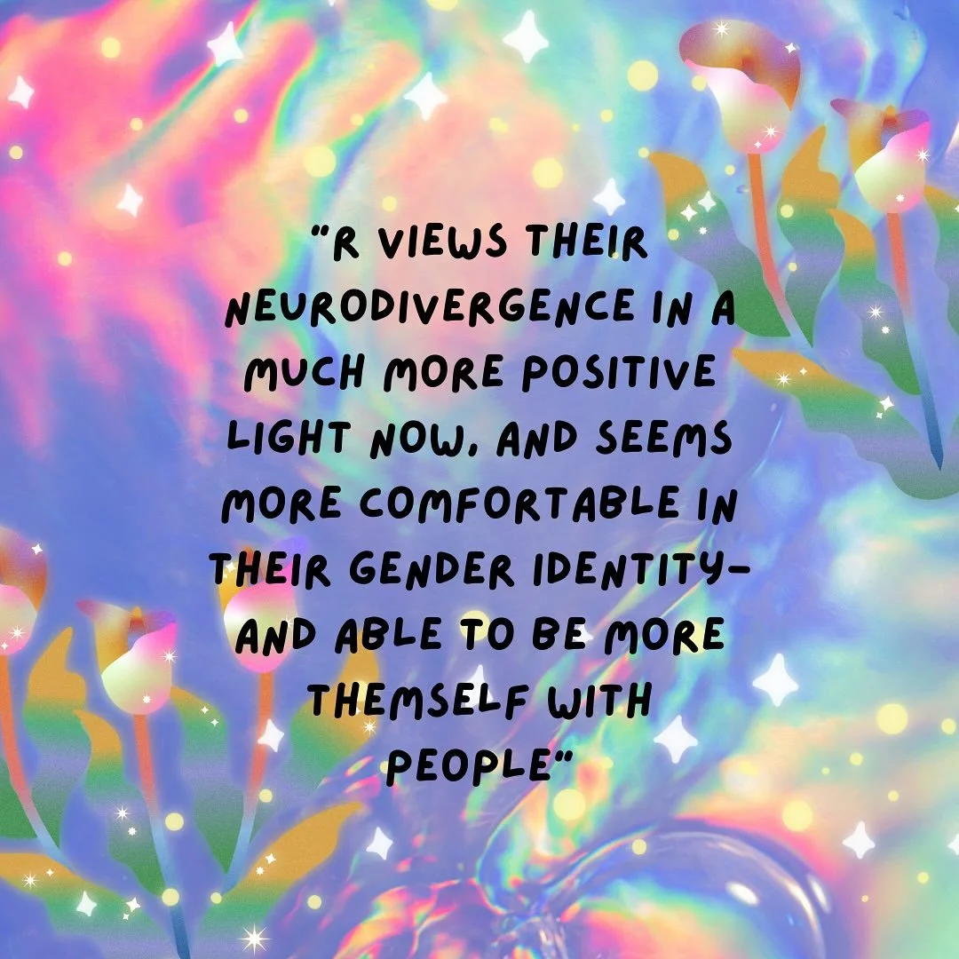 Some ✨incredible✨ feedback 🥹 from the @neondaisy_org artclubs.
I was lucky enough to work with a crew of the BEST artist facilitators, mentors and volunteers on this project. 
Artclubs for neurodivergent girls &amp; non binary young people with an e