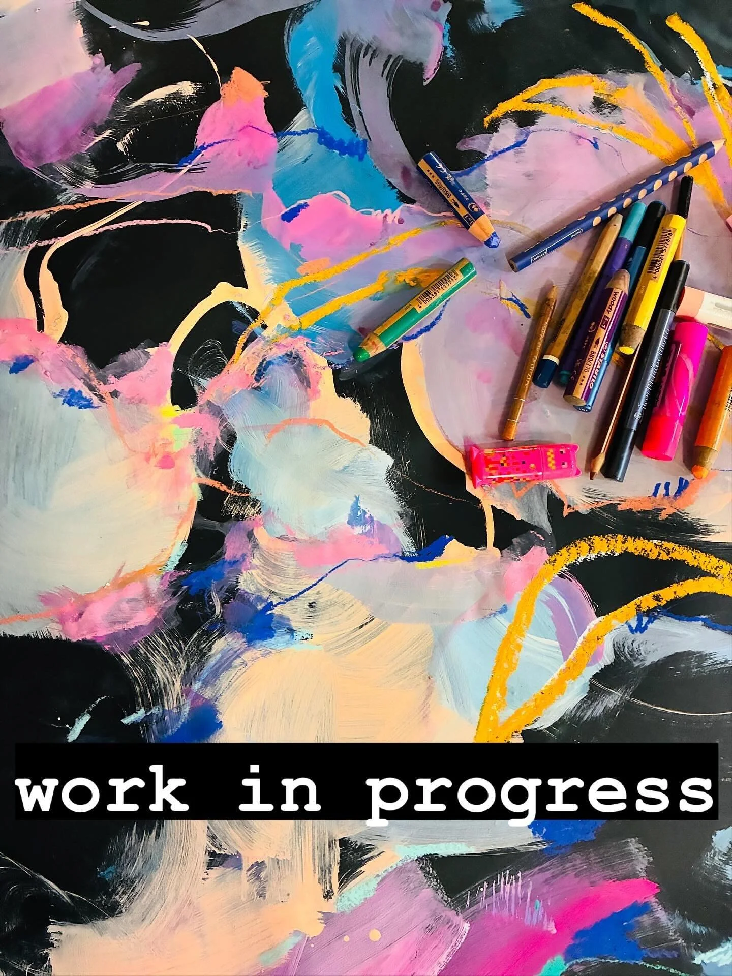 Mental day, mental moment but - Working towards a small solo show in Brizzie next year.. Woop 💕🙏🏻 
Expect abstract botanicals, dreamy hazy fluro pastel blurrey glitchy in and out of focus floral business. Obvs. xxx 
updates sooon 👀😘

#bristolart