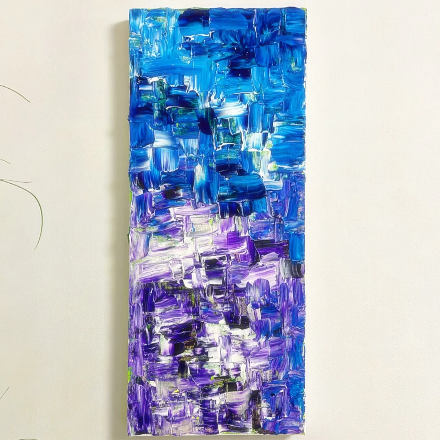 &quot;Ultra Violet&quot; (10x24&quot;) Acrylic on Canvas. 2025.
 
This piece is off to its new home soon, part of a private collection. Fingers crossed it&rsquo;s found its forever home.
 
#abstractpainting #abstractexpressionist #painting