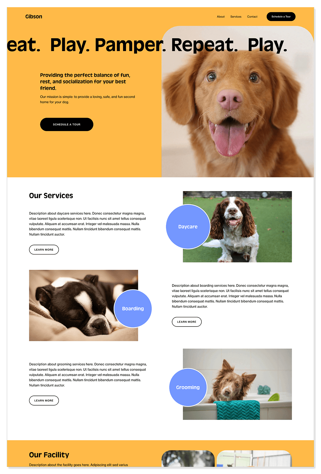 gibson-template-home-page