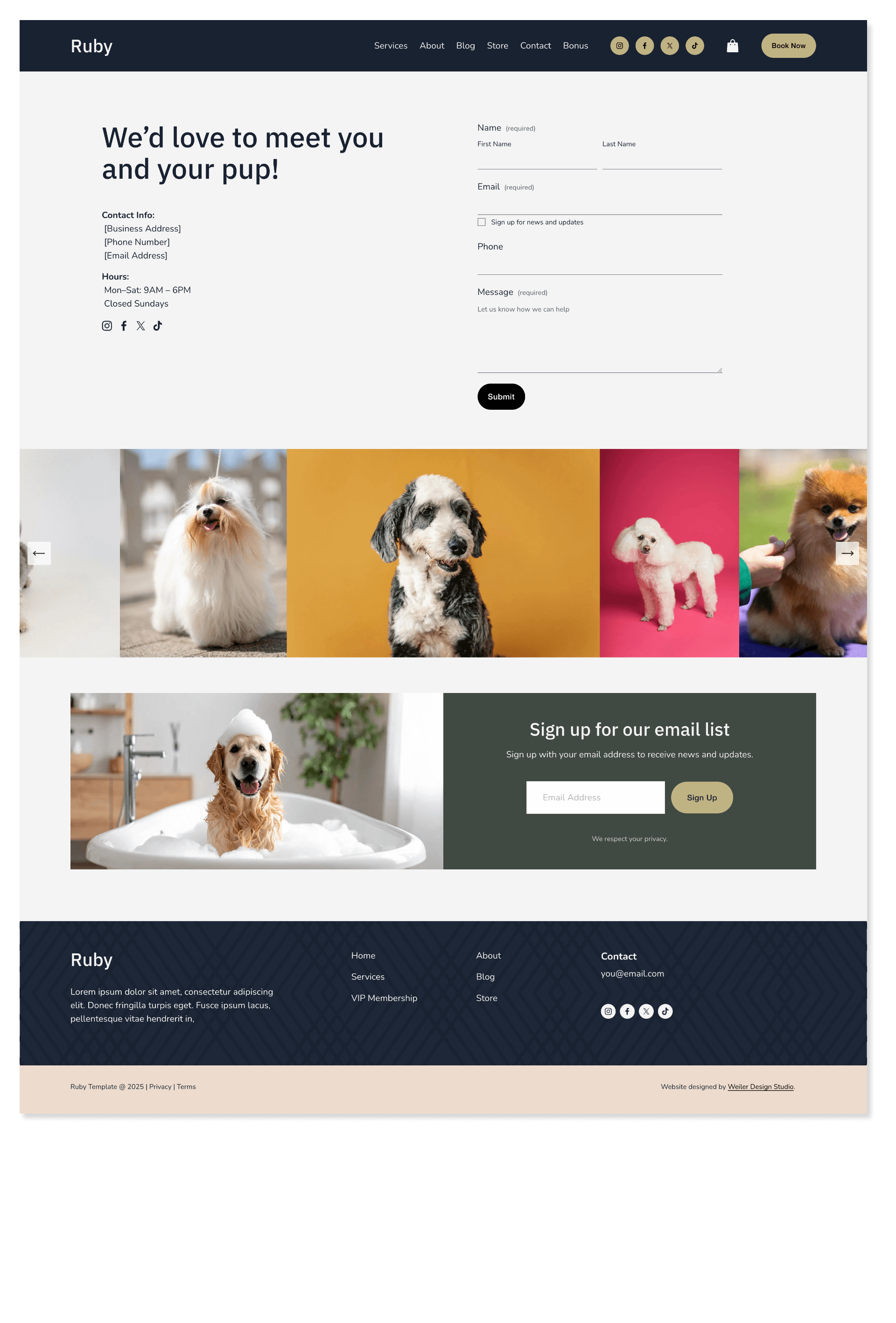 Ruby-template-contact
