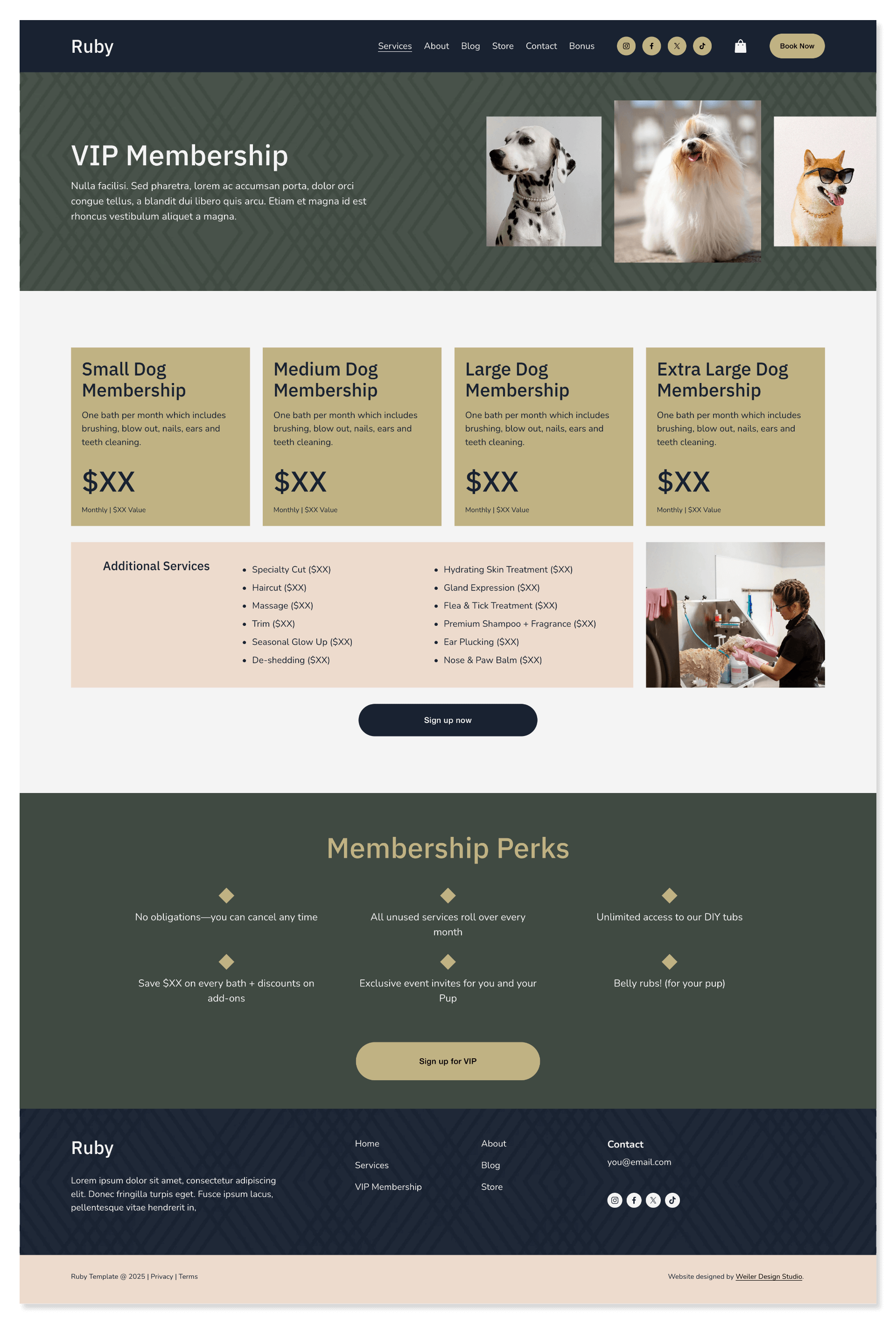 Ruby-template-membership