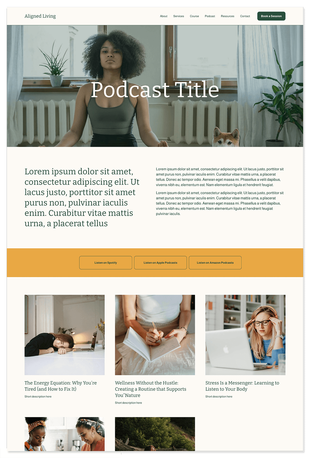aligned-living-podcast-page