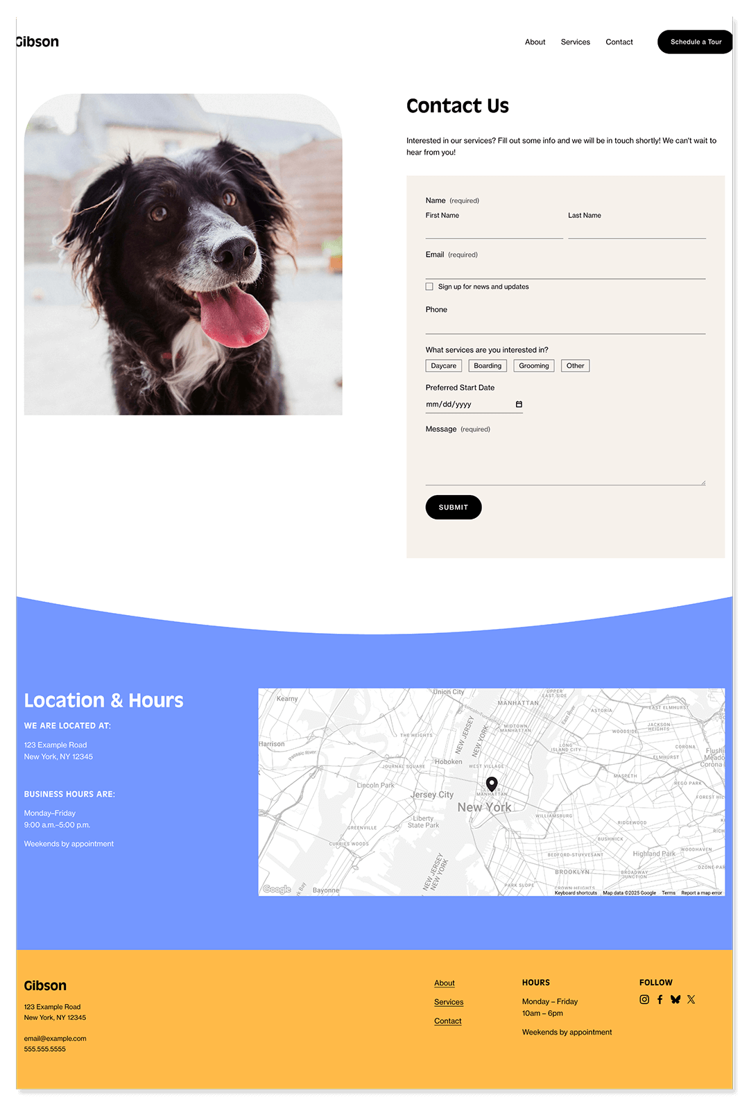gibson-template-contact-page