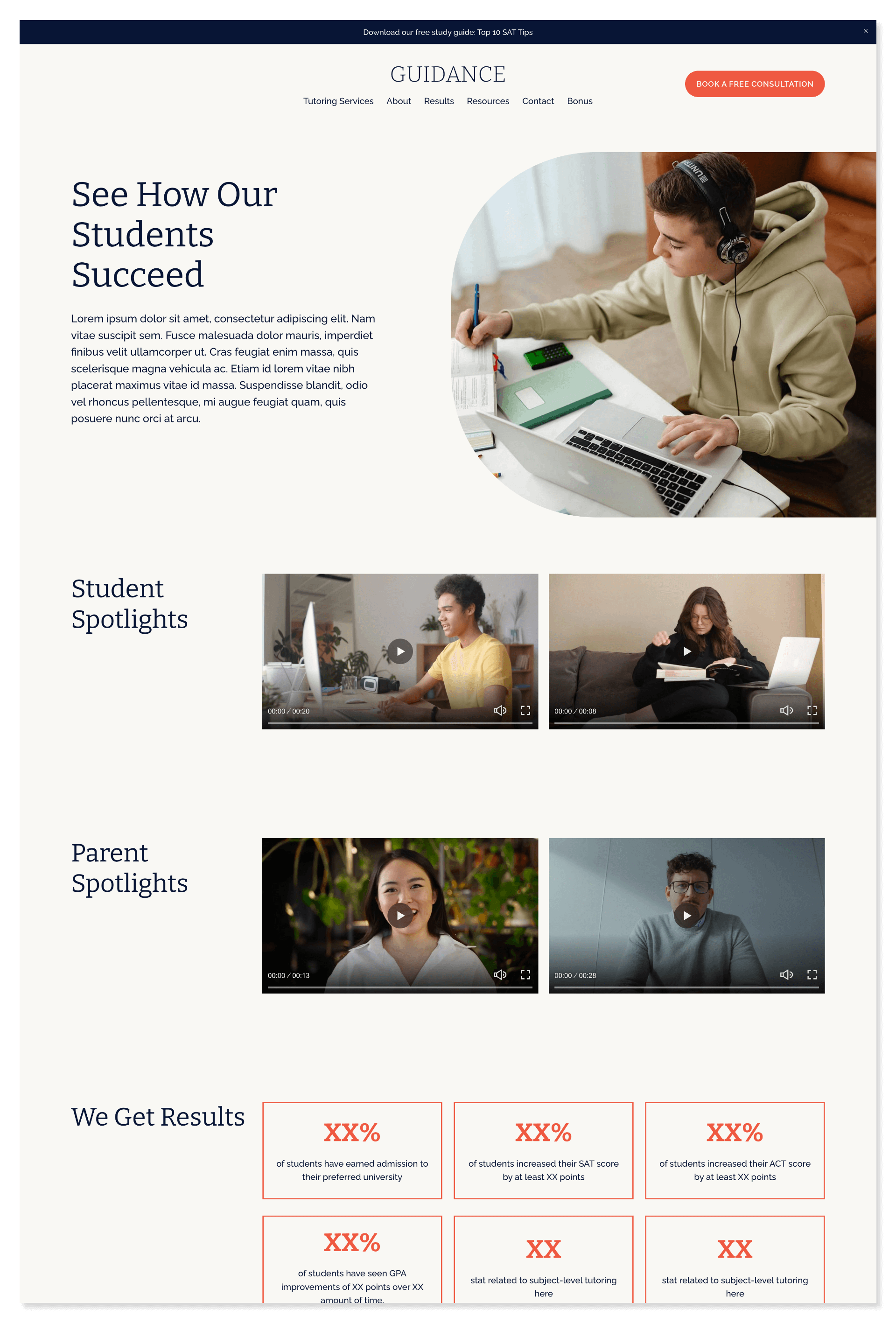 guidance-template-results