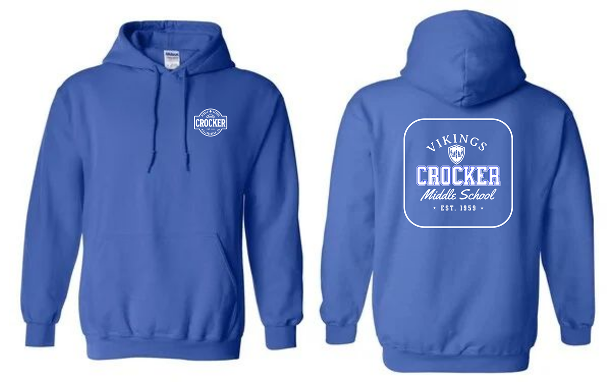 Crocker Hoodie (Royal Crocker Square Back)