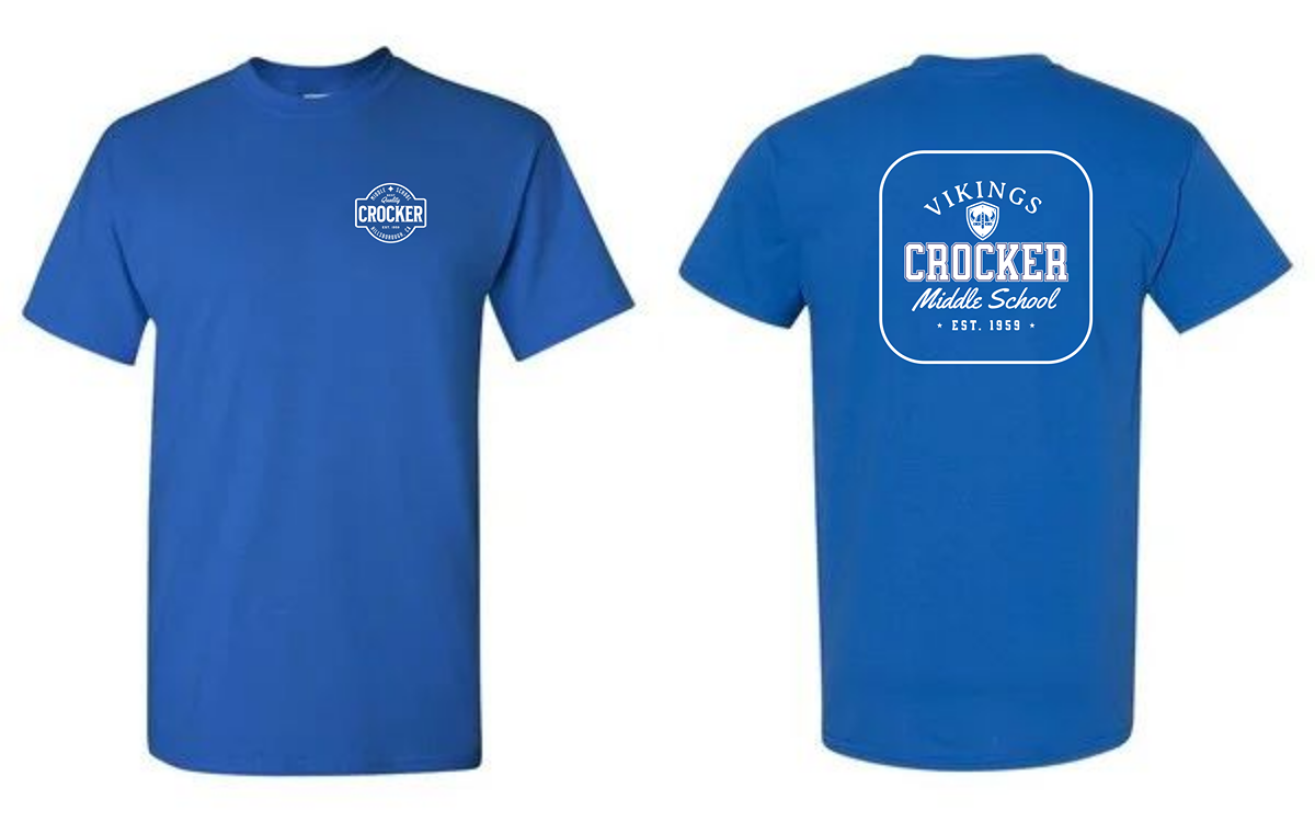 Crocker T-Shirt (Royal Crocker Square Back)