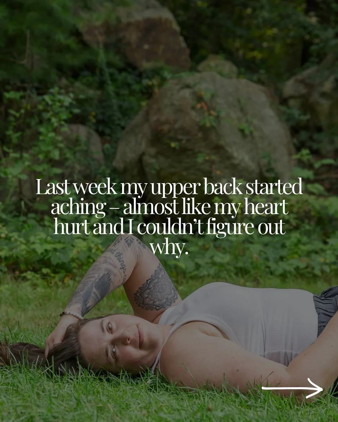 Last week my upper back started aching &mdash; almost like my heart hurt. At first I thought it was random&hellip; until I remembered: four years ago, this same week, I packed up my apartment after a breakup and flew to Colorado to see my best friend