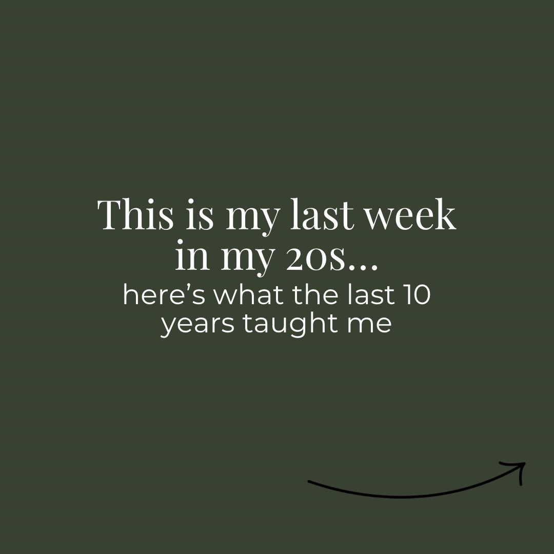 i really thought by 30 i&rsquo;d have it all figured out

the body i wanted
the relationship
the apartment
the timeline that made sense

instead&hellip; the last 10 years cracked me open

anxiety
health issues
breakups
leaving jobs that looked good o