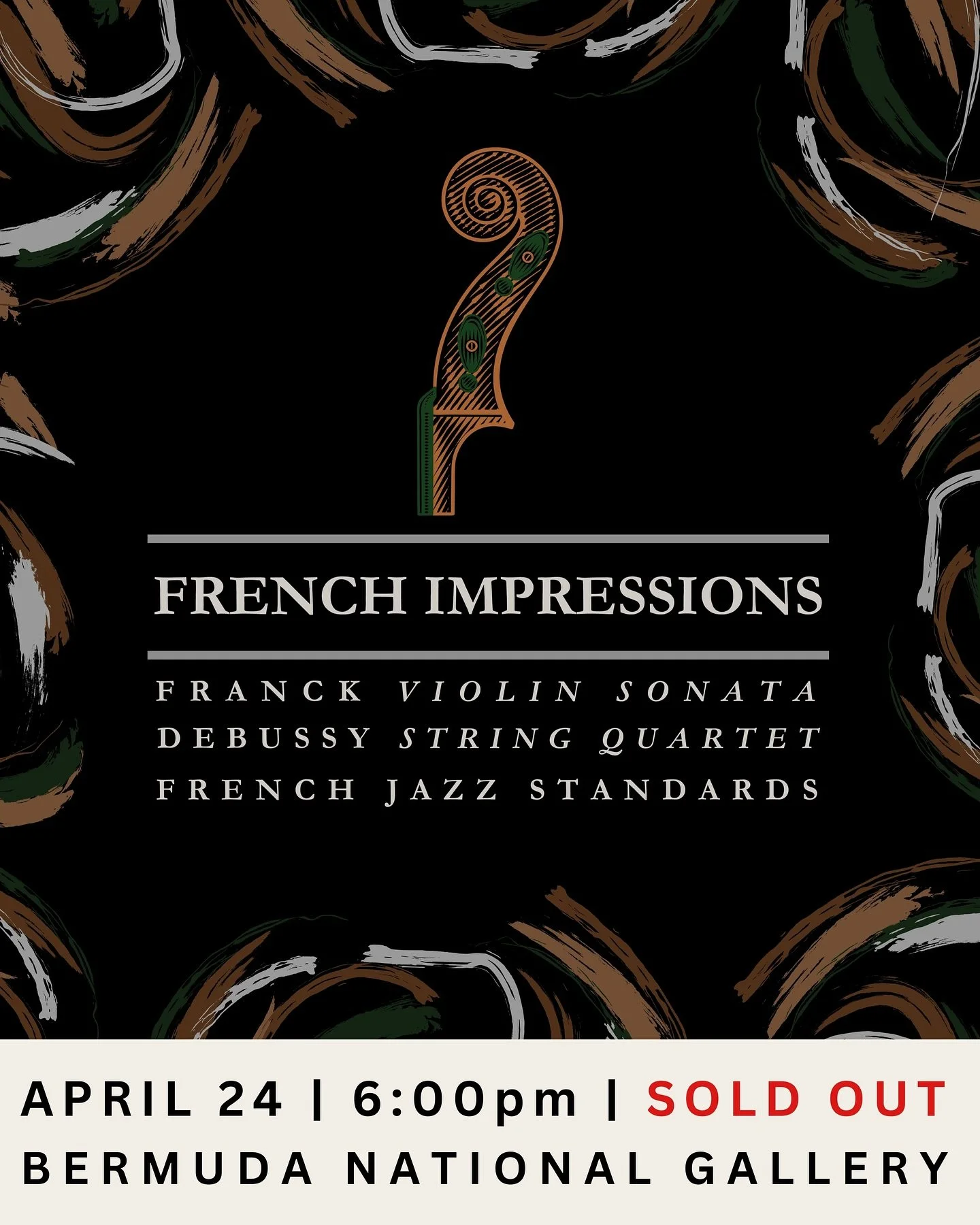 Merci, Bermuda! French Connections was a sold-out success, and we&rsquo;re so grateful to everyone who made our opening night unforgettable. From the iconic masterworks of Debussy and Franck to the joyful energy of the crowd, it was an evening full o