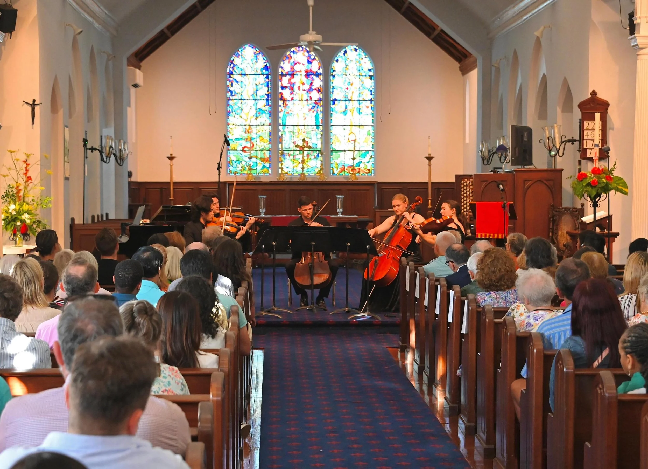A brilliant evening of Schubert with the Callisto Quartet. The energy in the hall and the connection between audience and performers made this performance truly special.