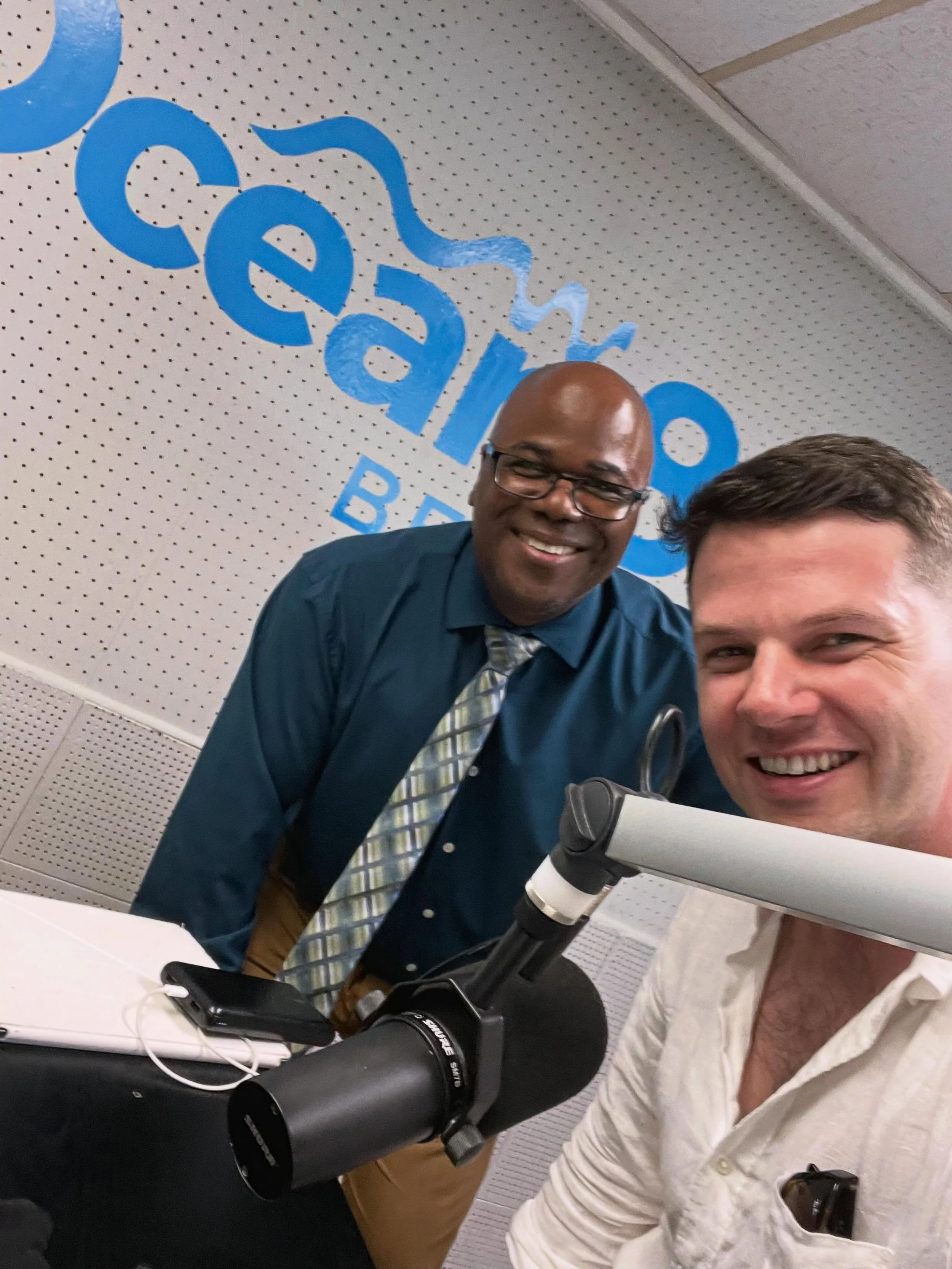Always a pleasure to chat with our friends @ocean89_bermuda about all the happenings this season. Looking forward to our French Connection program on June 4.
