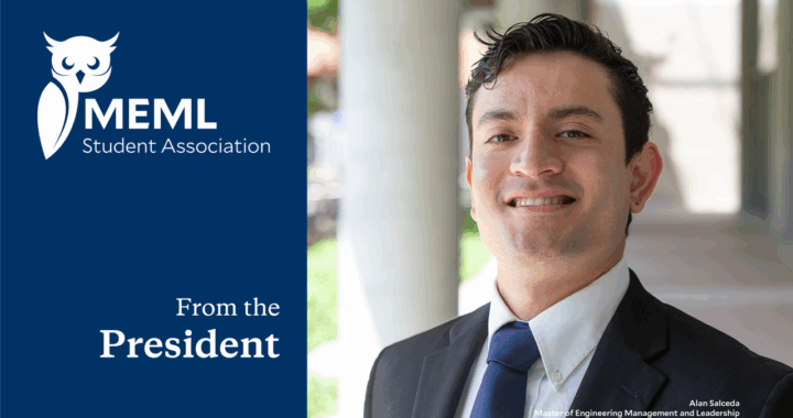 From the MEML SA President: The beginning is the most challenging part, but you will find your place!