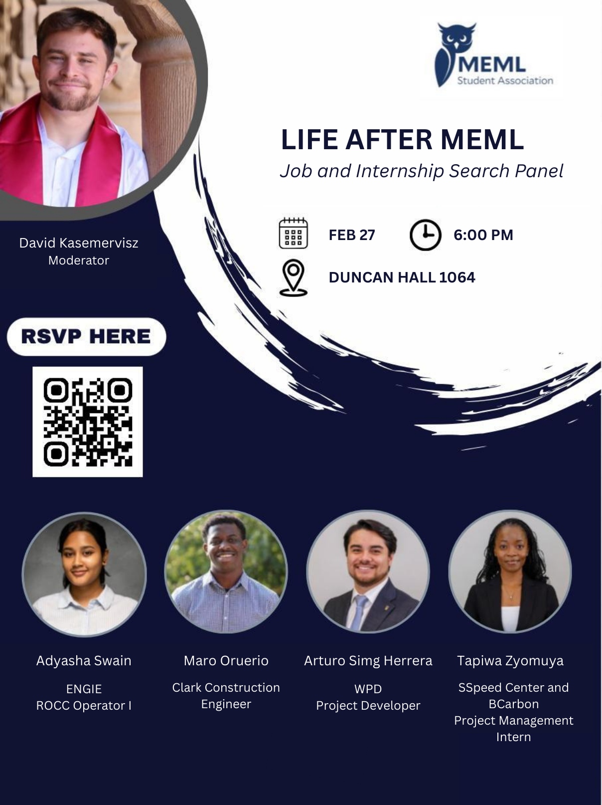 Life After MEML - Job and Internship Search Panel