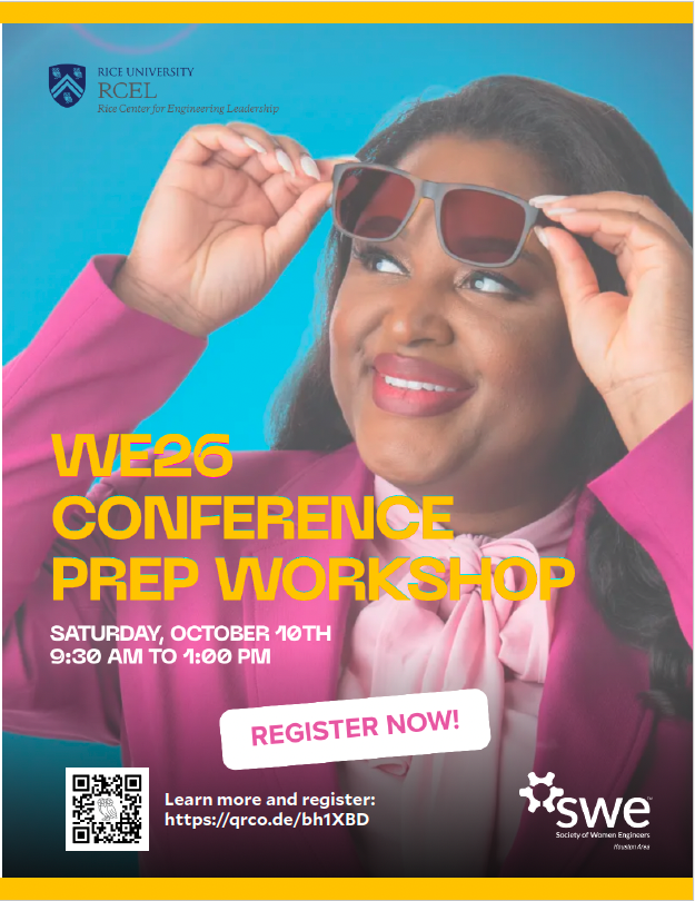 Upcoming Event - SWE + SHPE Conference Prep Workshop