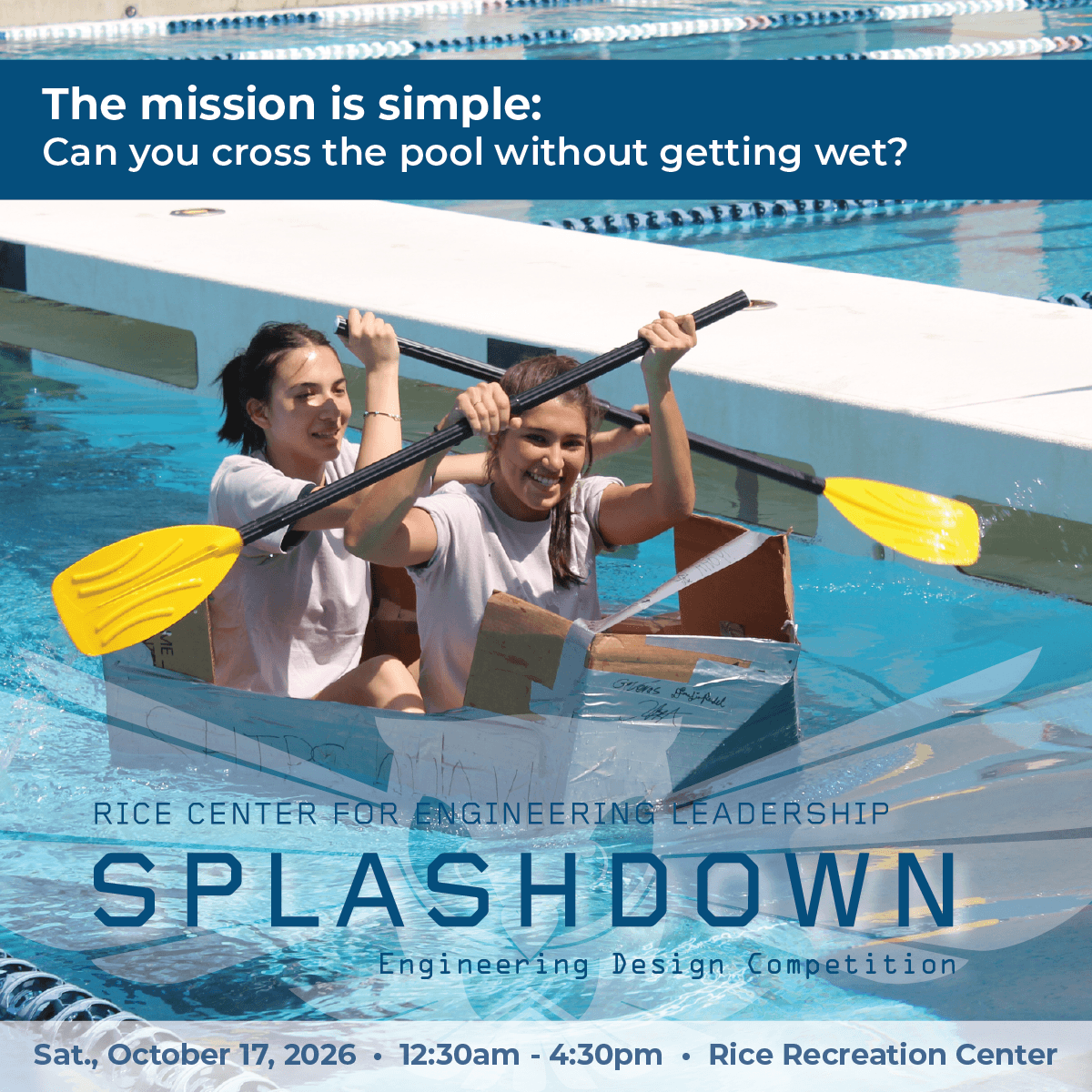 Upcoming Event: Splashdown