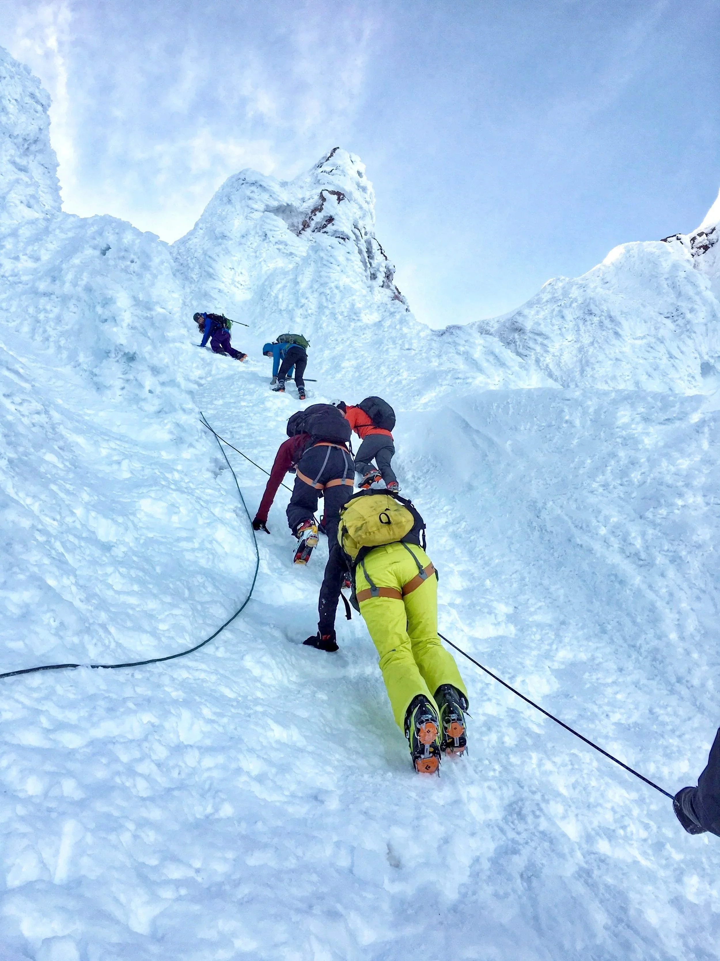 Mountain climbing