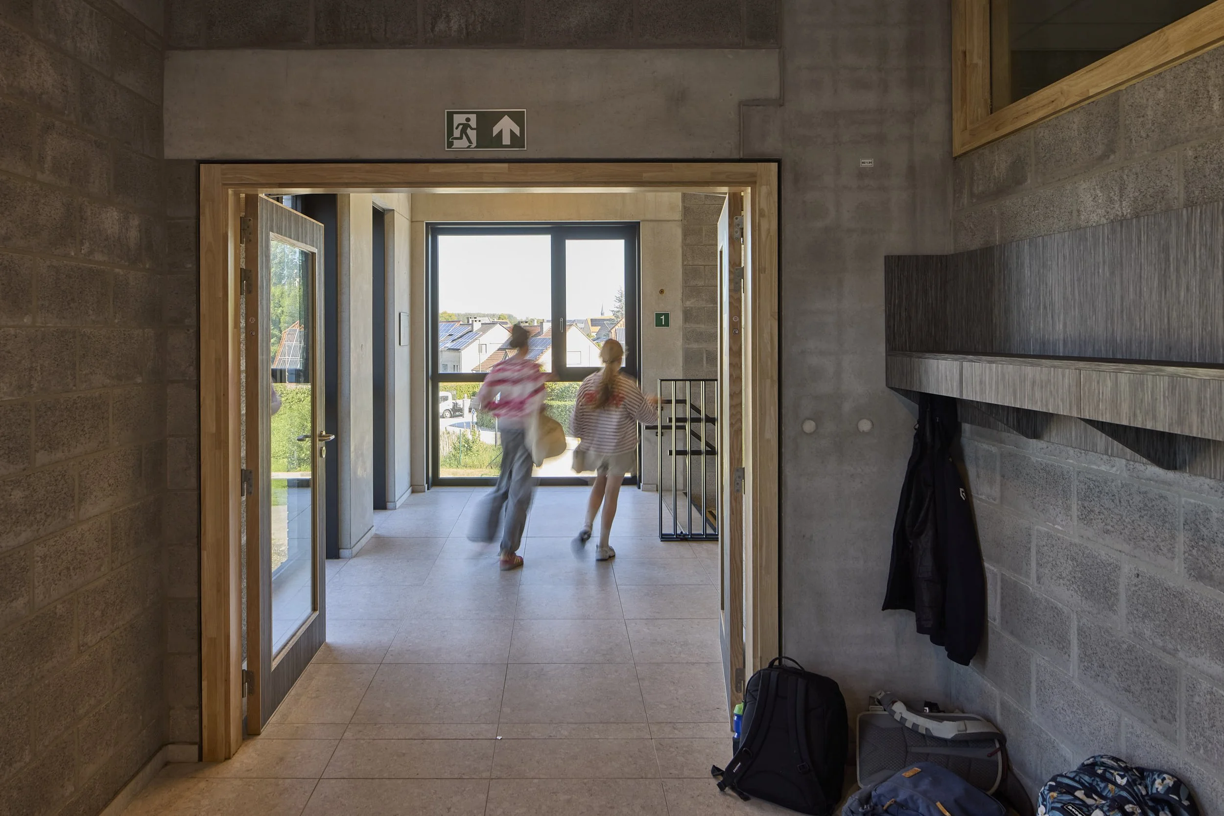Scholen zijn bij uitstek ontworpen voor gebruik, foto van Sint-Leonardis