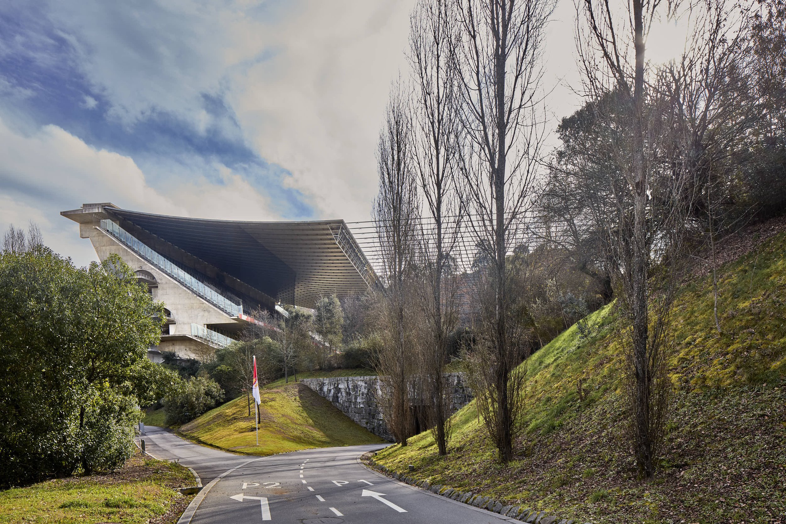 Estádio Municipal de Braga, een ontwerp van Eduardo Souto de Moura