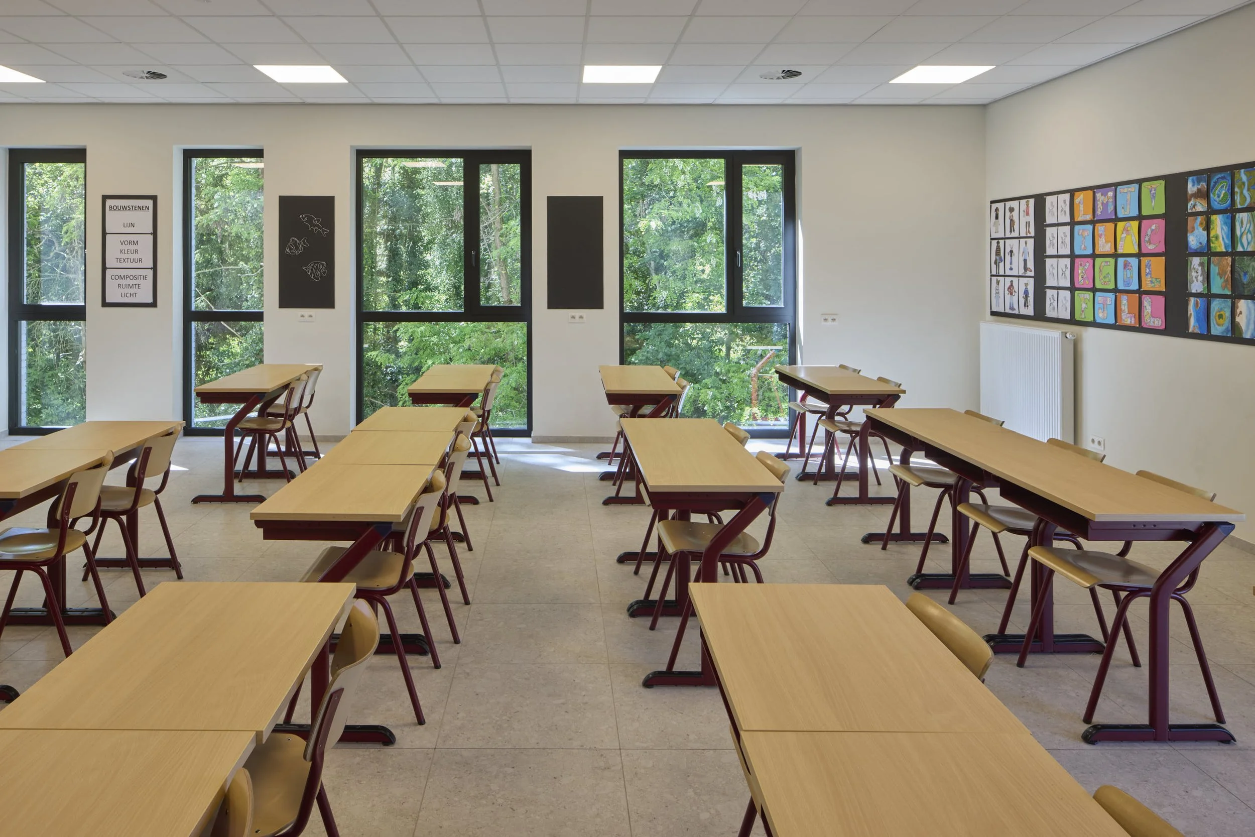 Klaslokaal
, basisschool Sint-Leonardis Zoutleeuw