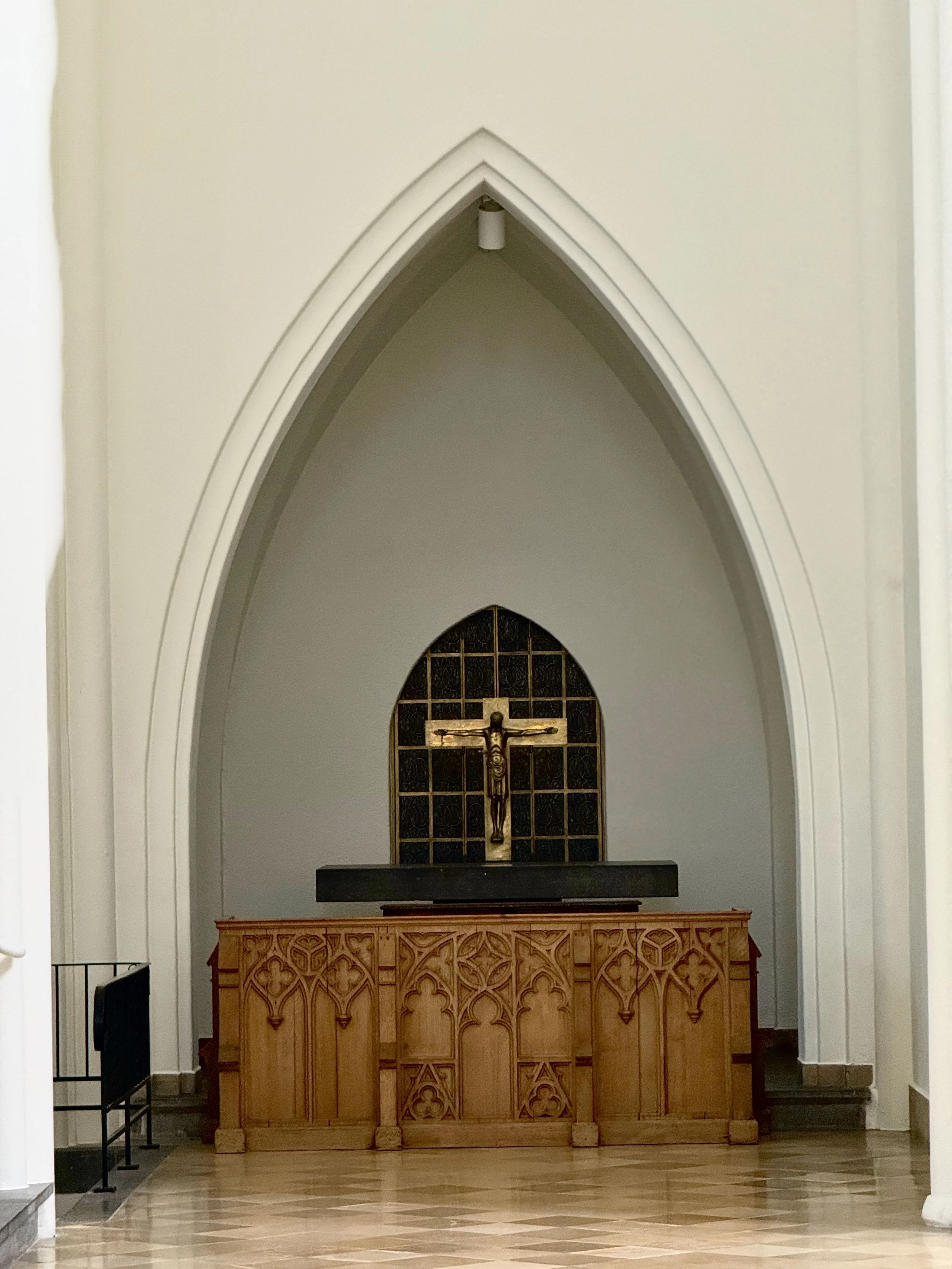 Detail van het interieur - abdij van Scourmont