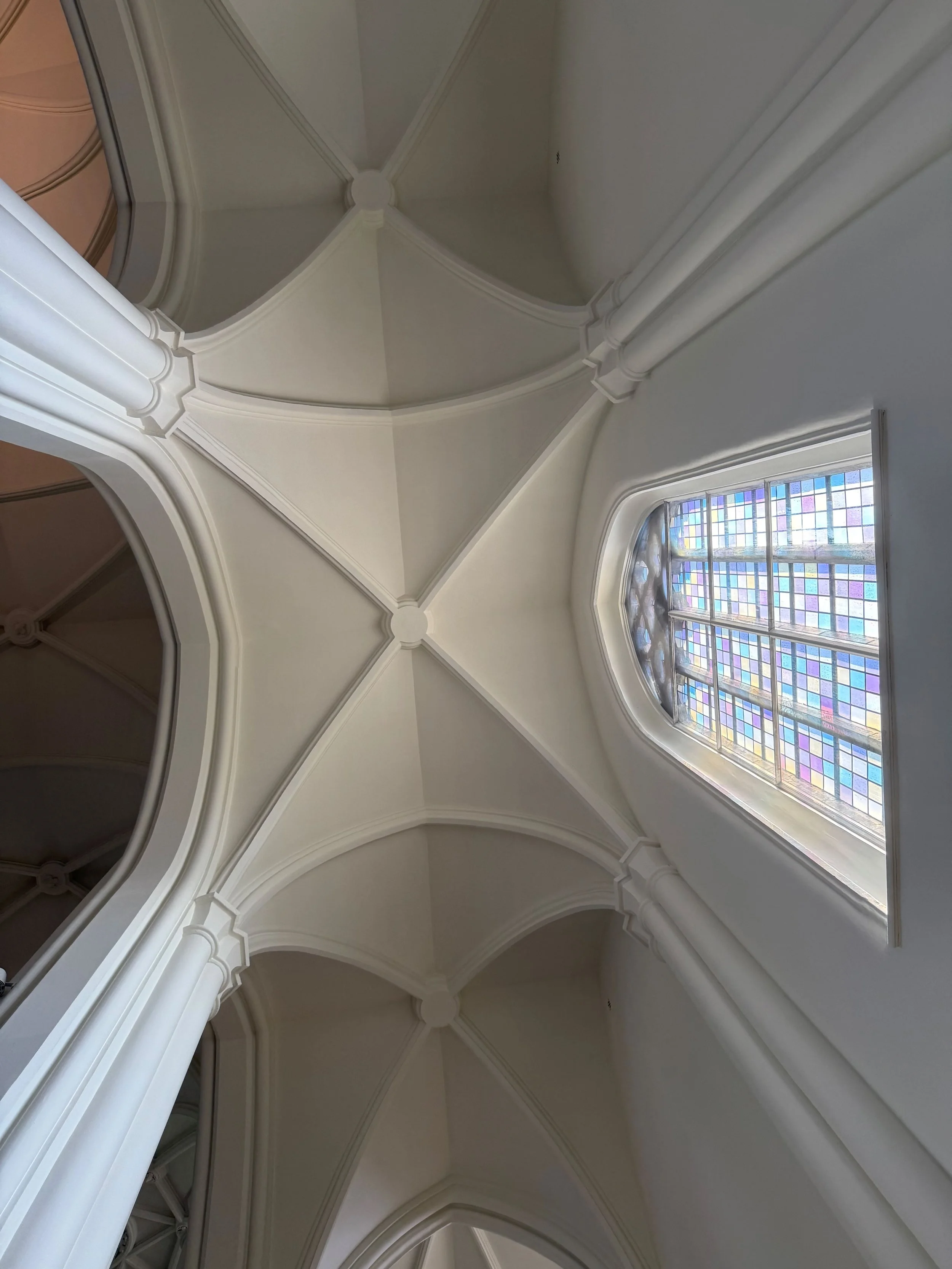 Detail van het interieur - abdij van Scourmont