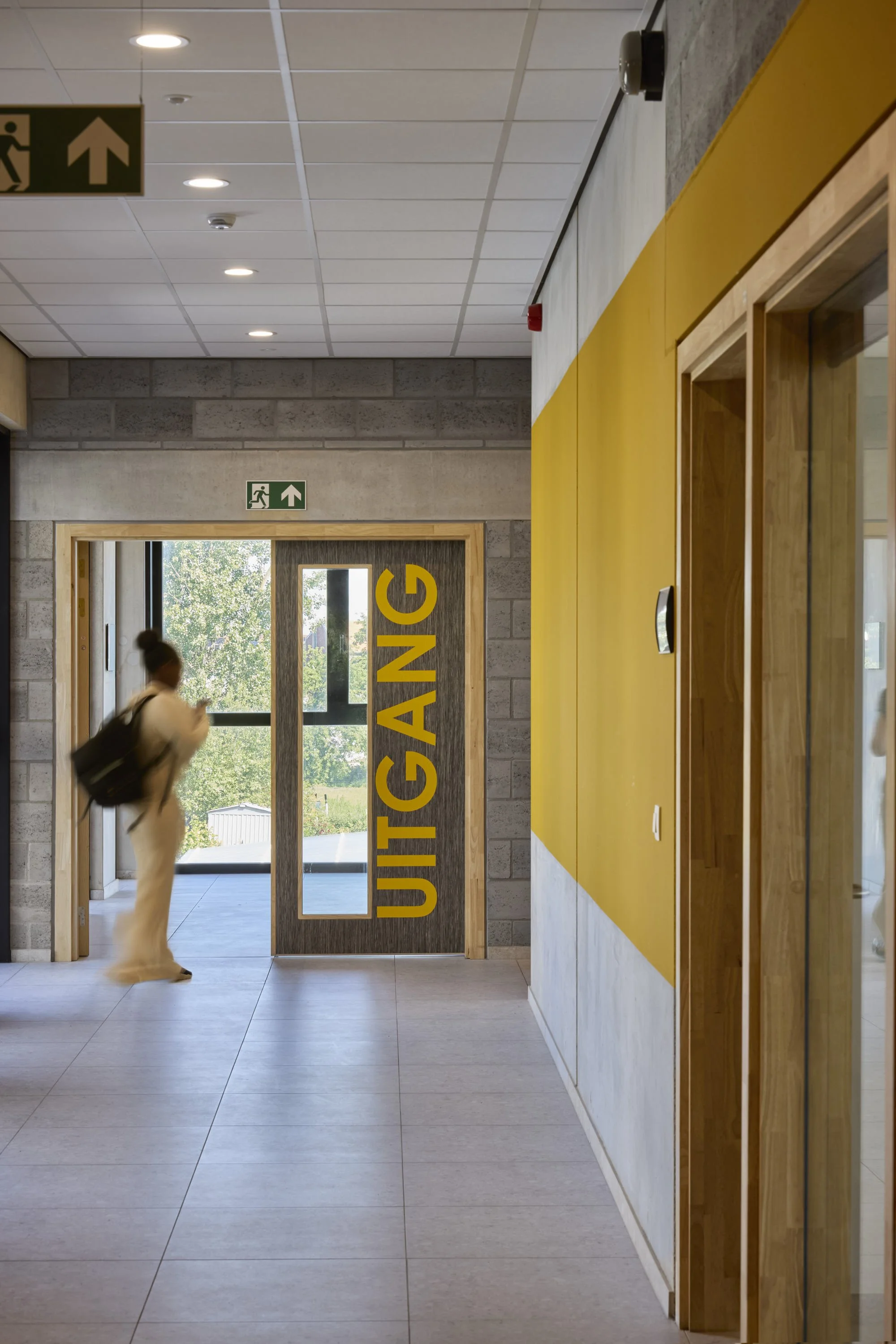 Circulatieruimte, basisschool Sint-Leonardis Zoutleeuw