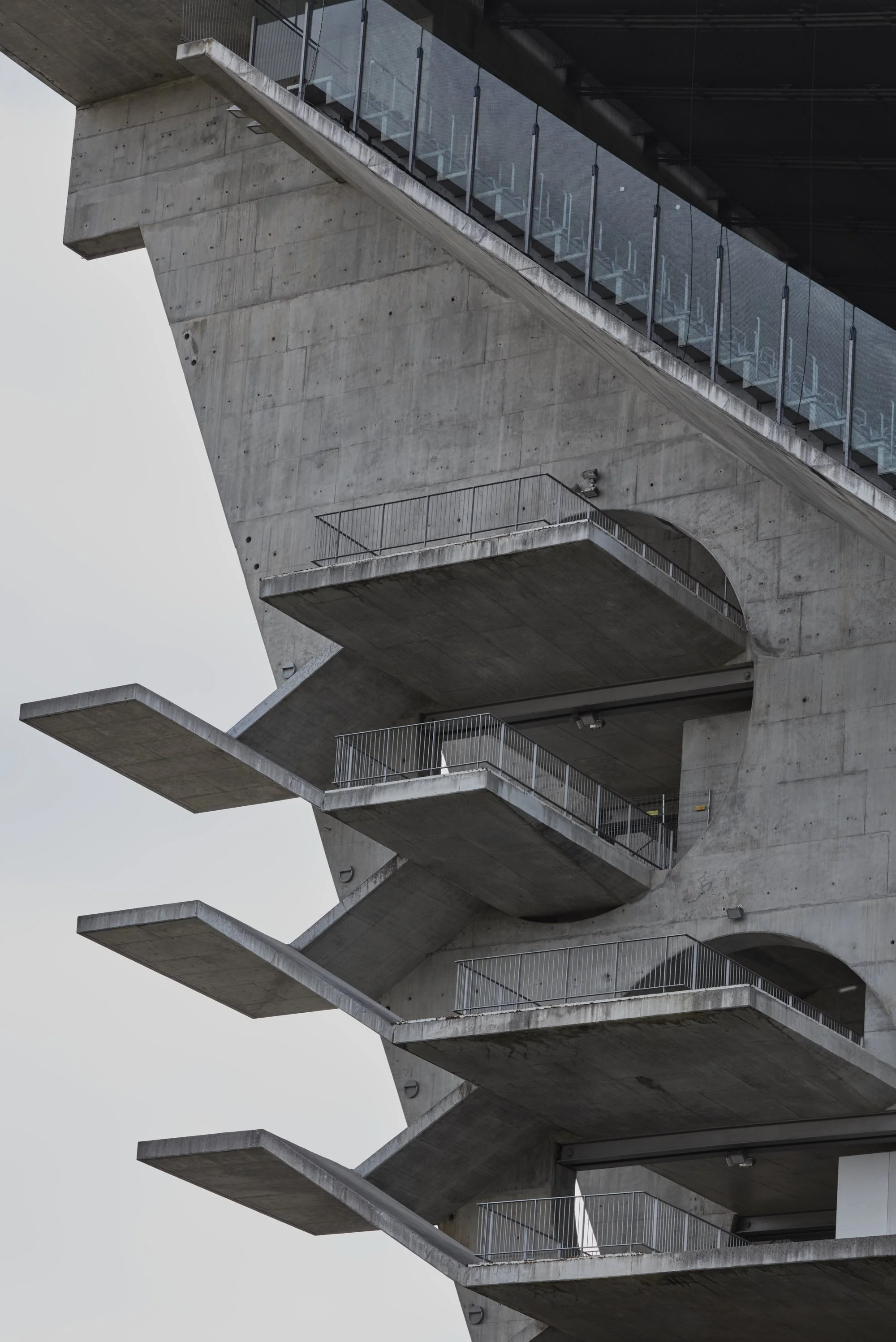 Estádio Municipal de Braga, buitenkant van het stadion