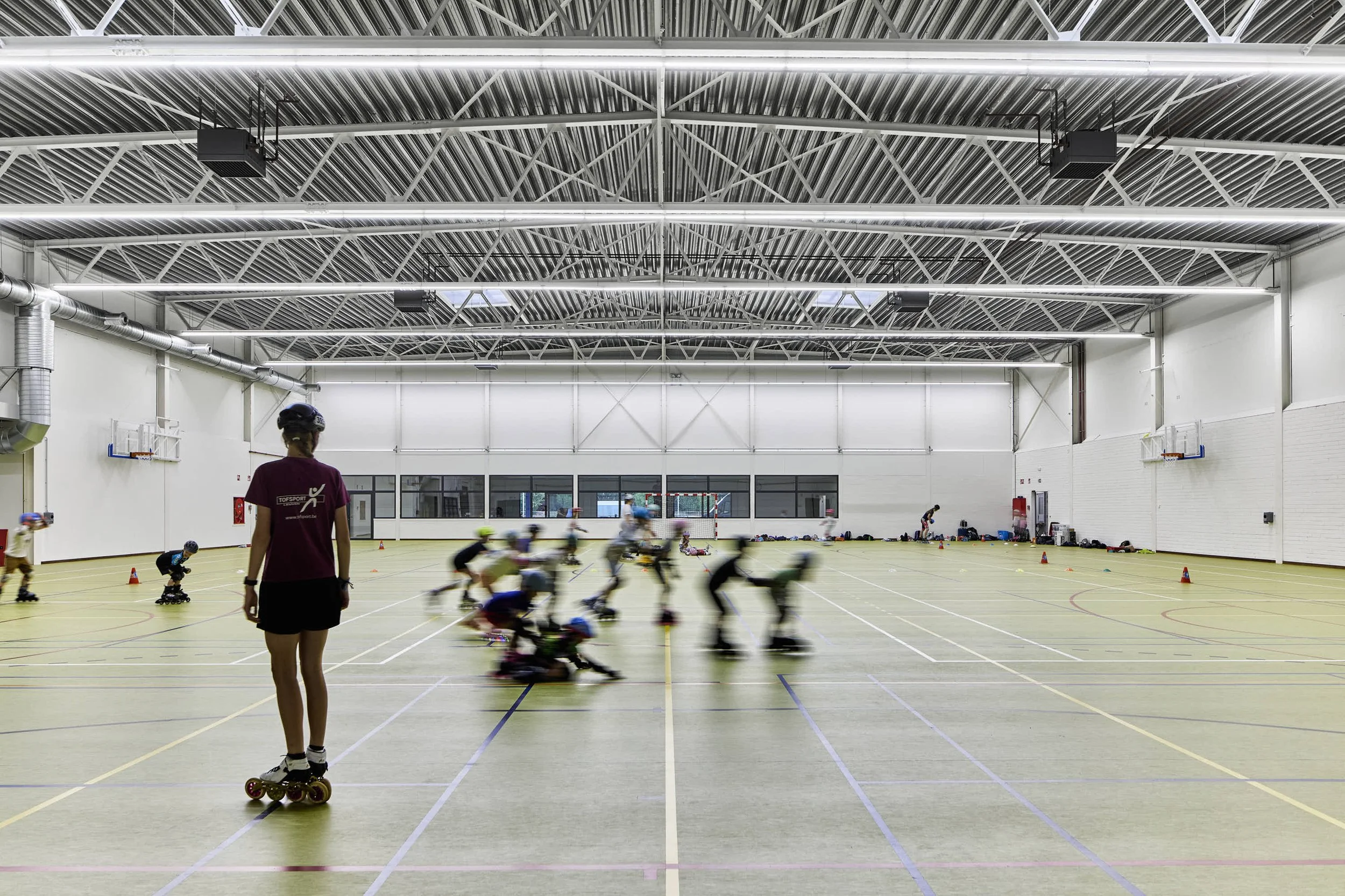 Sporthal Houtemveld, opdracht voor Stad Tienen