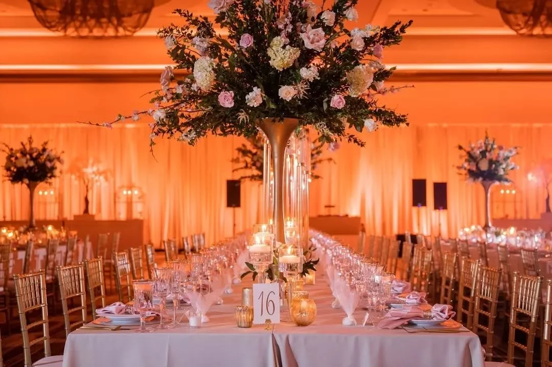 Anyone who knows me knows I'm obsessed with stemware! And when it's all lined up perfectly....even better! 
Stemware @tracydiehlevents
Planning and Design @carriedayton
Photo @cbyatesphoto
Venue @marriottdowntownomaha
Rentals @tracydiehlevents