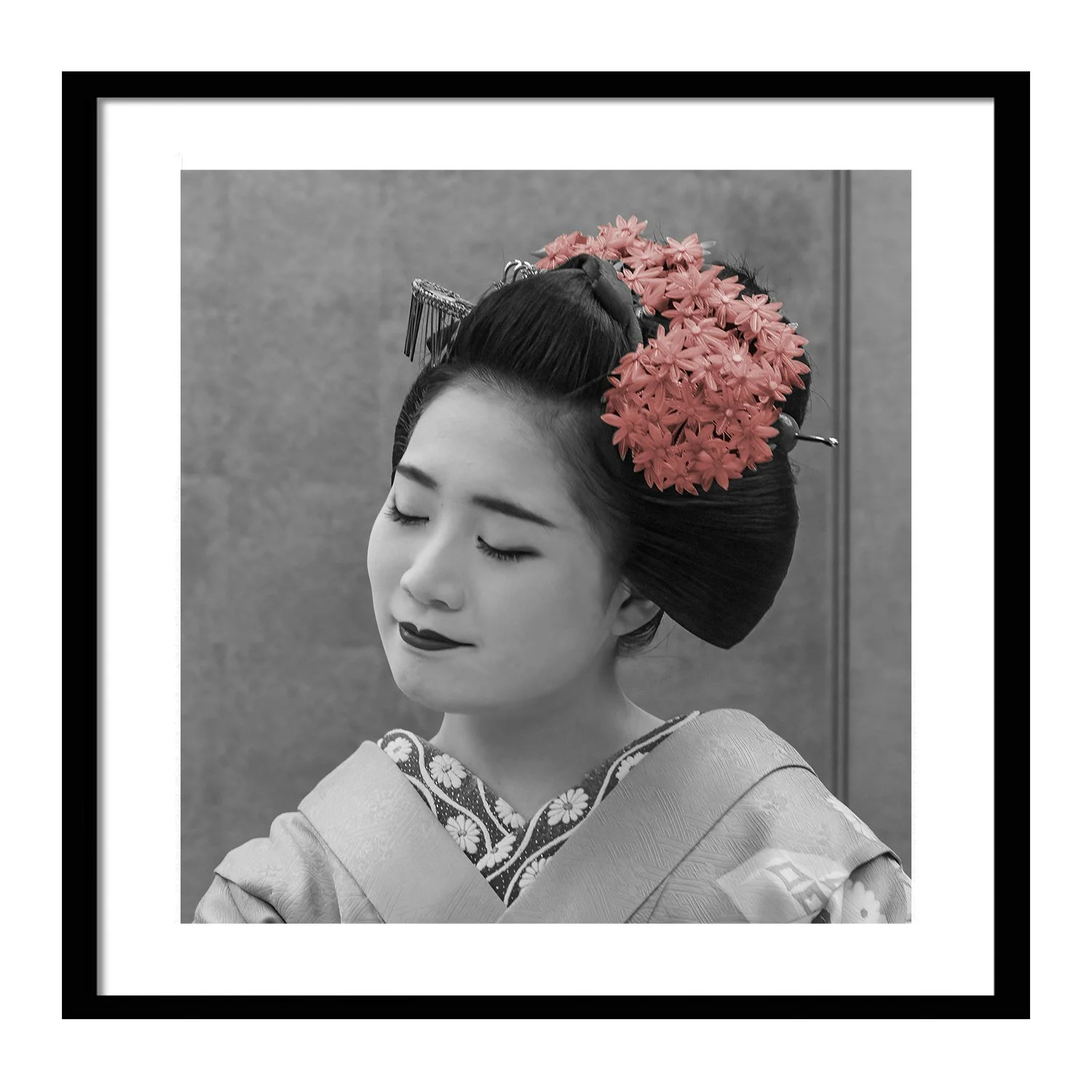 japan_Tae With Red Flowers_framed.jpg