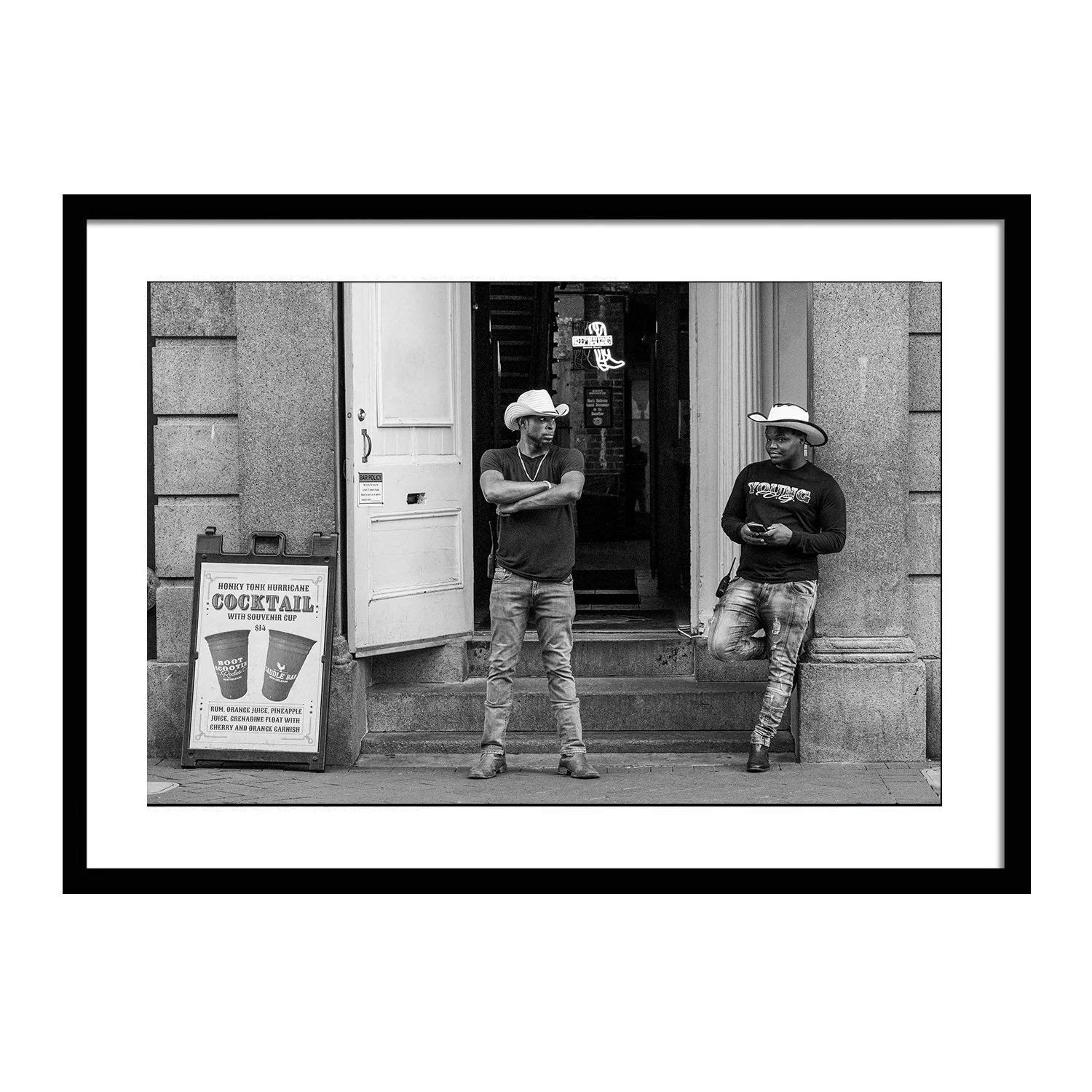 black white_Bourbon Detail_framed.jpg