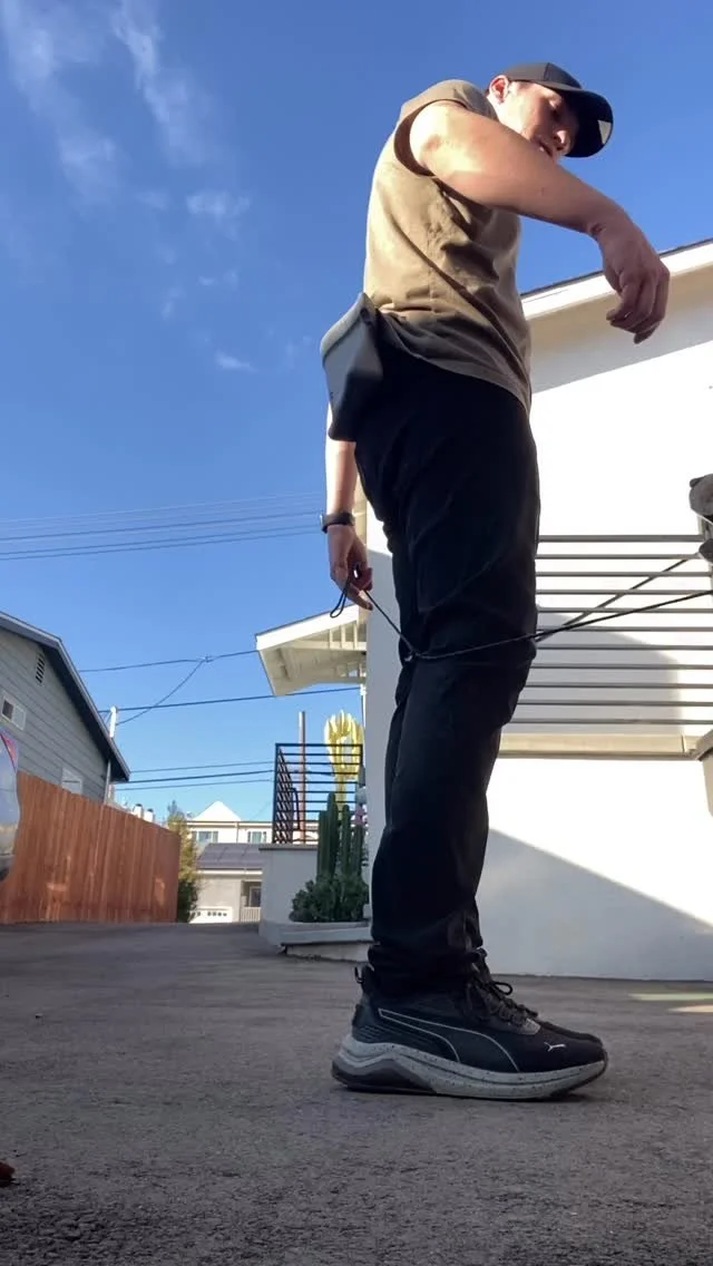 There’s a part of me only Kilo really knows — the tired, distracted side that doesn’t always follow through. This is a rusty trick I started teaching him months ago and never finished (shocker, he didn’t magically figure it ou