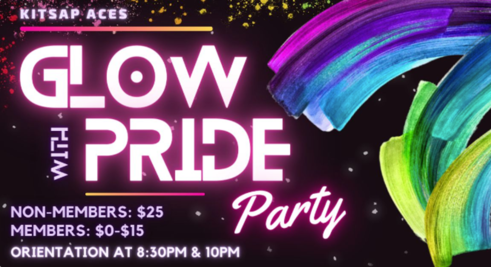 Glow with Pride Open Party