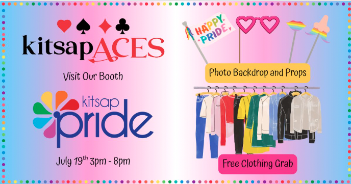 Kitsap Pride - Come See Our Booth!