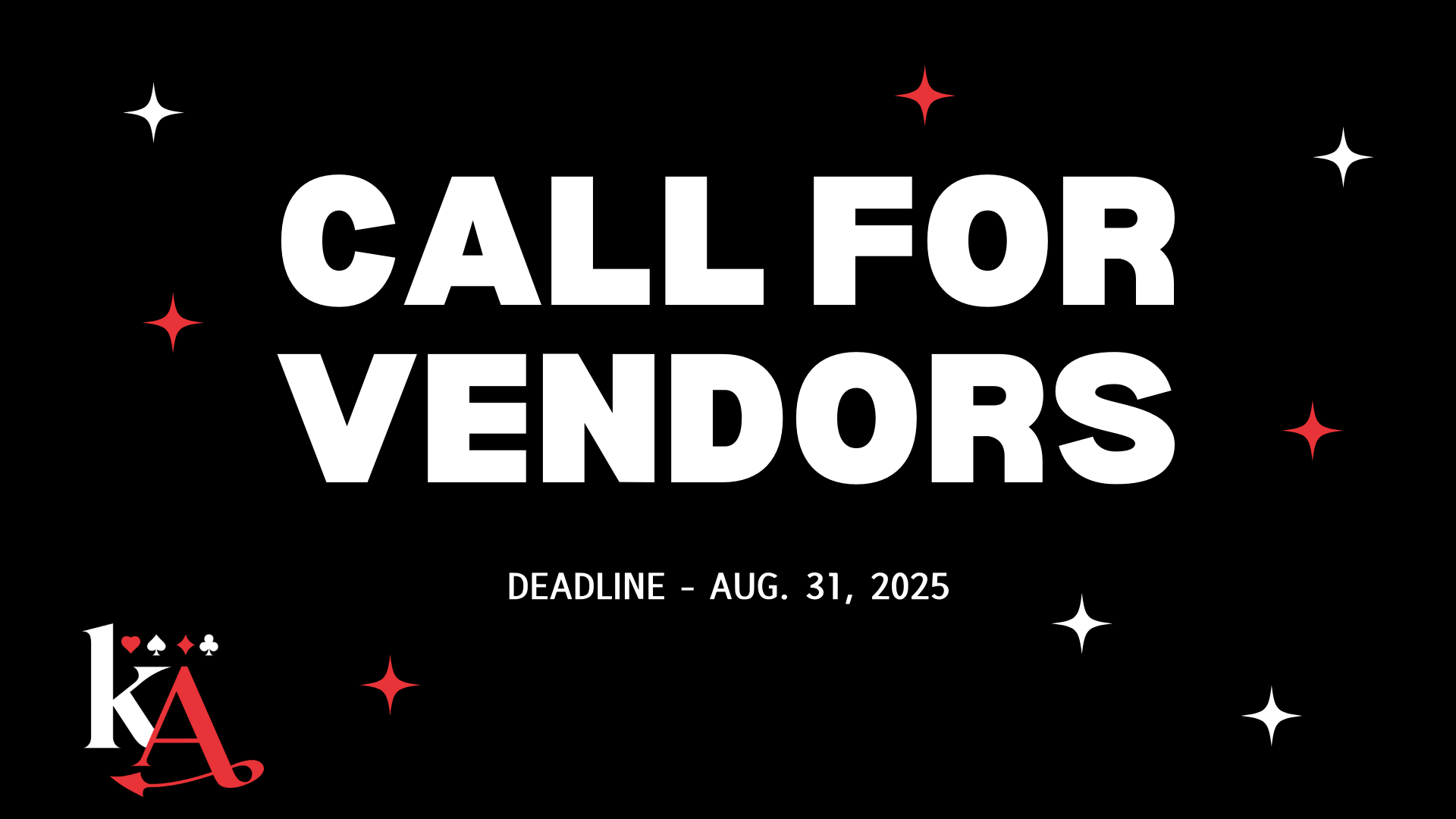 Call for Vendors! ACES Vendor Fair.