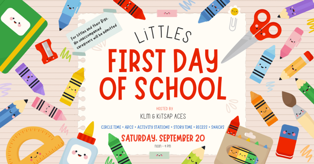 Littles First Day of School