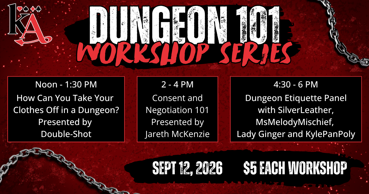 Dungeon 101 Workshop Series