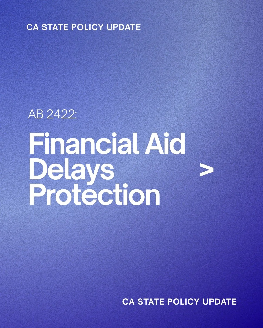 AB 2422 is a bill written by youth, for youth. 

WWAD's California Policy Team is thrilled to announce that, in collaboration with Assembly Member Caloza (D-52), WWAD-written bill AB 2422 has been introduced in the California State Assembly for the 2