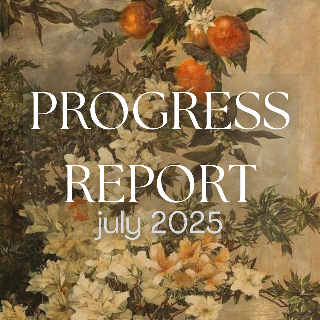 a progress update.